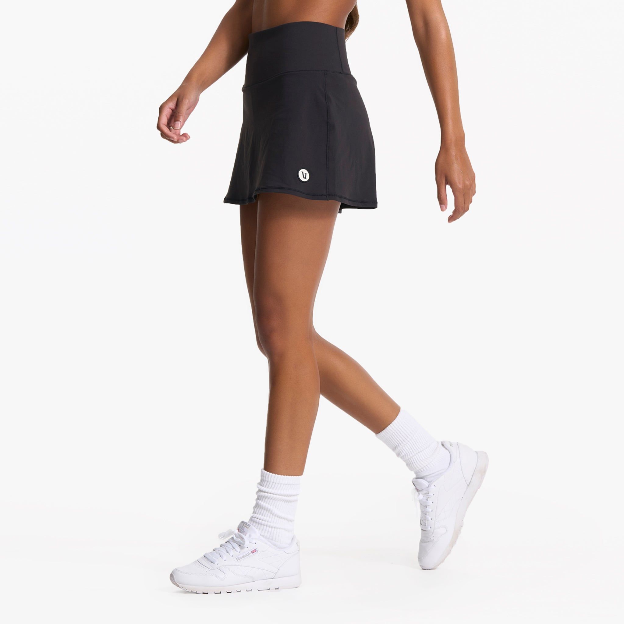 Volley Skirt | Black sold by Vuori product image thumbnail 2