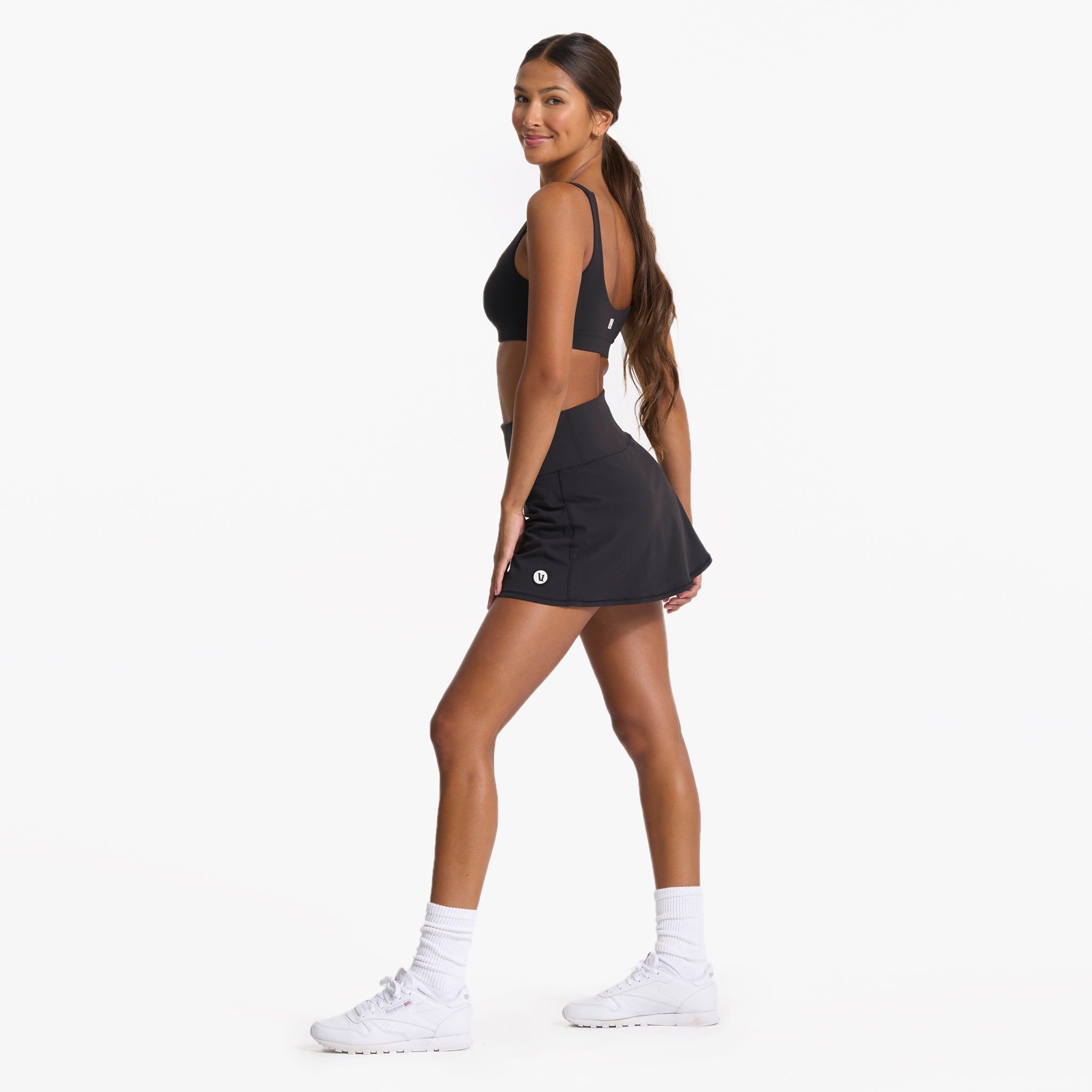 Volley Skirt | Black sold by Vuori product image thumbnail 6