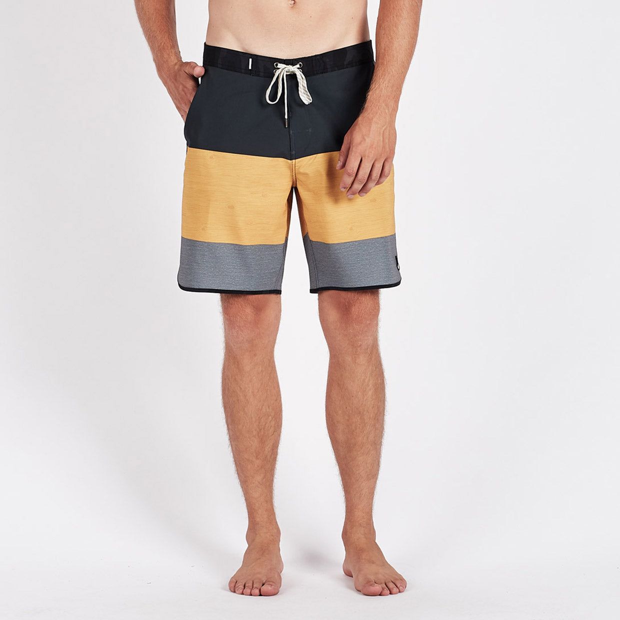 Cruise Boardshort | Saffron Wood Block sold by Vuori product image thumbnail 2