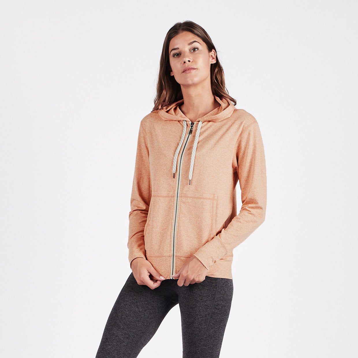 Halo Performance Hoodie | Sunset Heather sold by Vuori