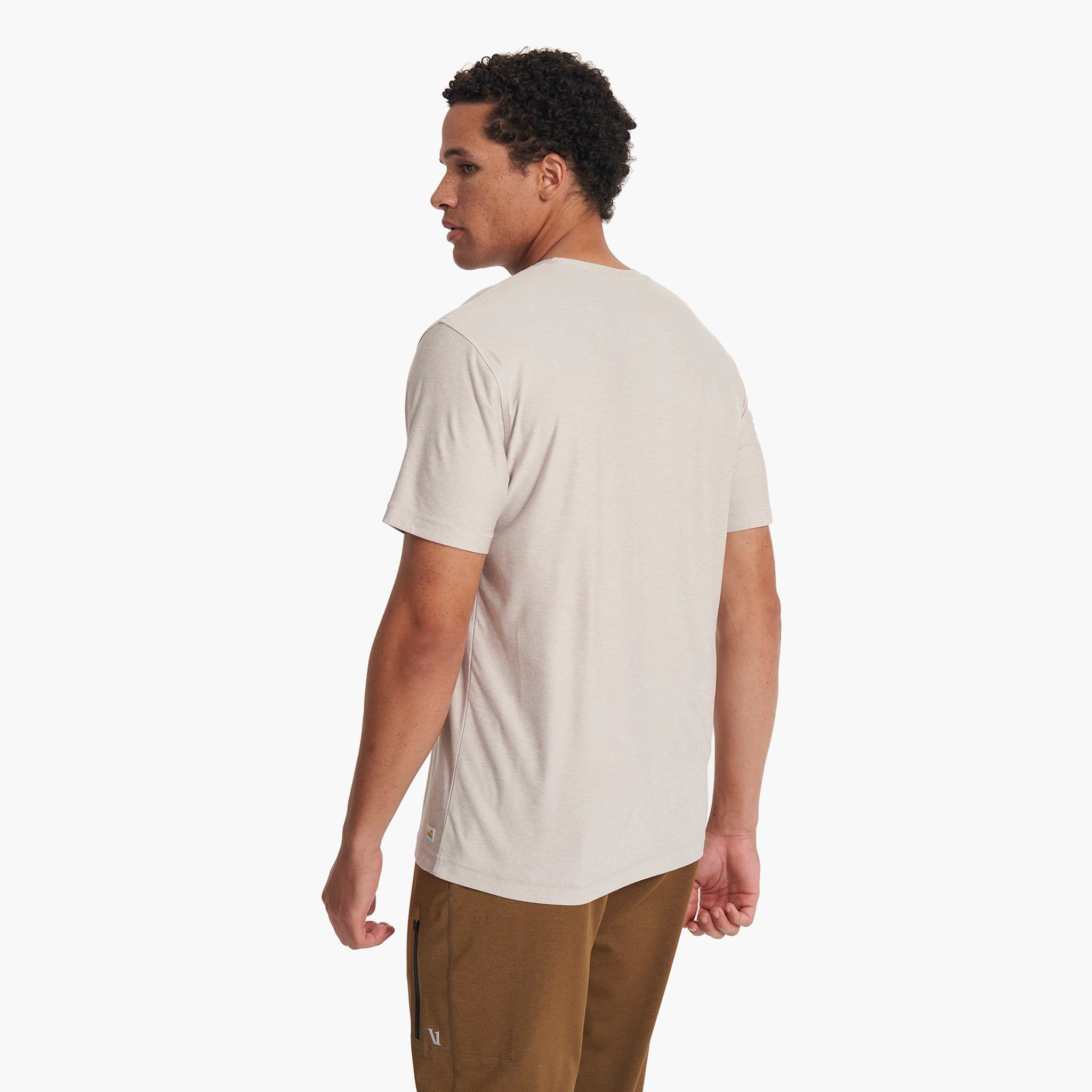 Strato Tech Tee | Suede Heather sold by Vuori product image thumbnail 3