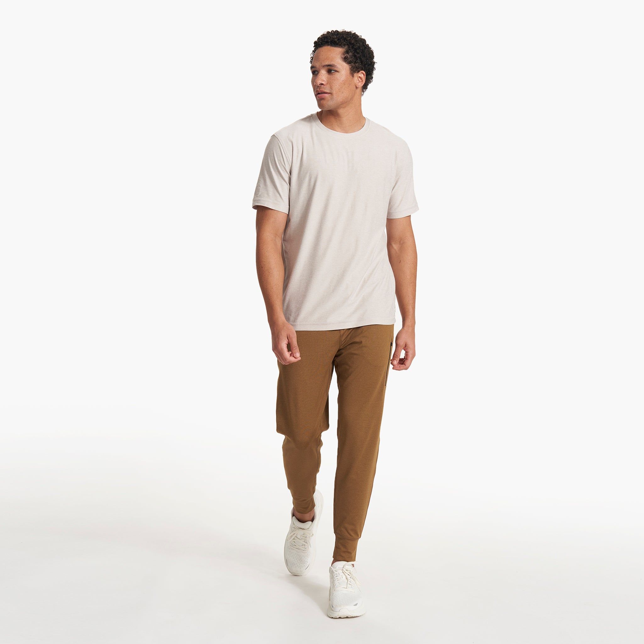 Strato Tech Tee | Suede Heather sold by Vuori product image thumbnail 4
