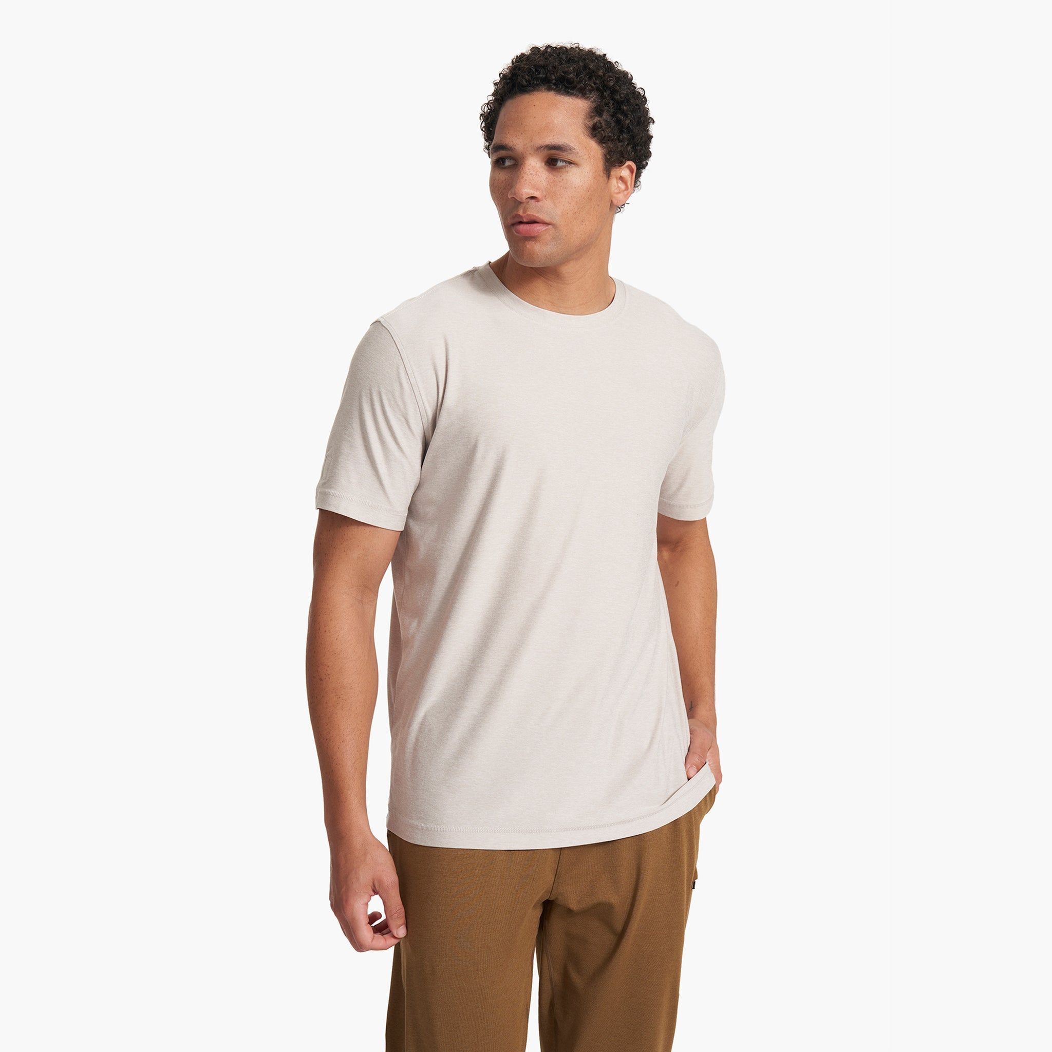 Strato Tech Tee | Suede Heather sold by Vuori product image thumbnail 2