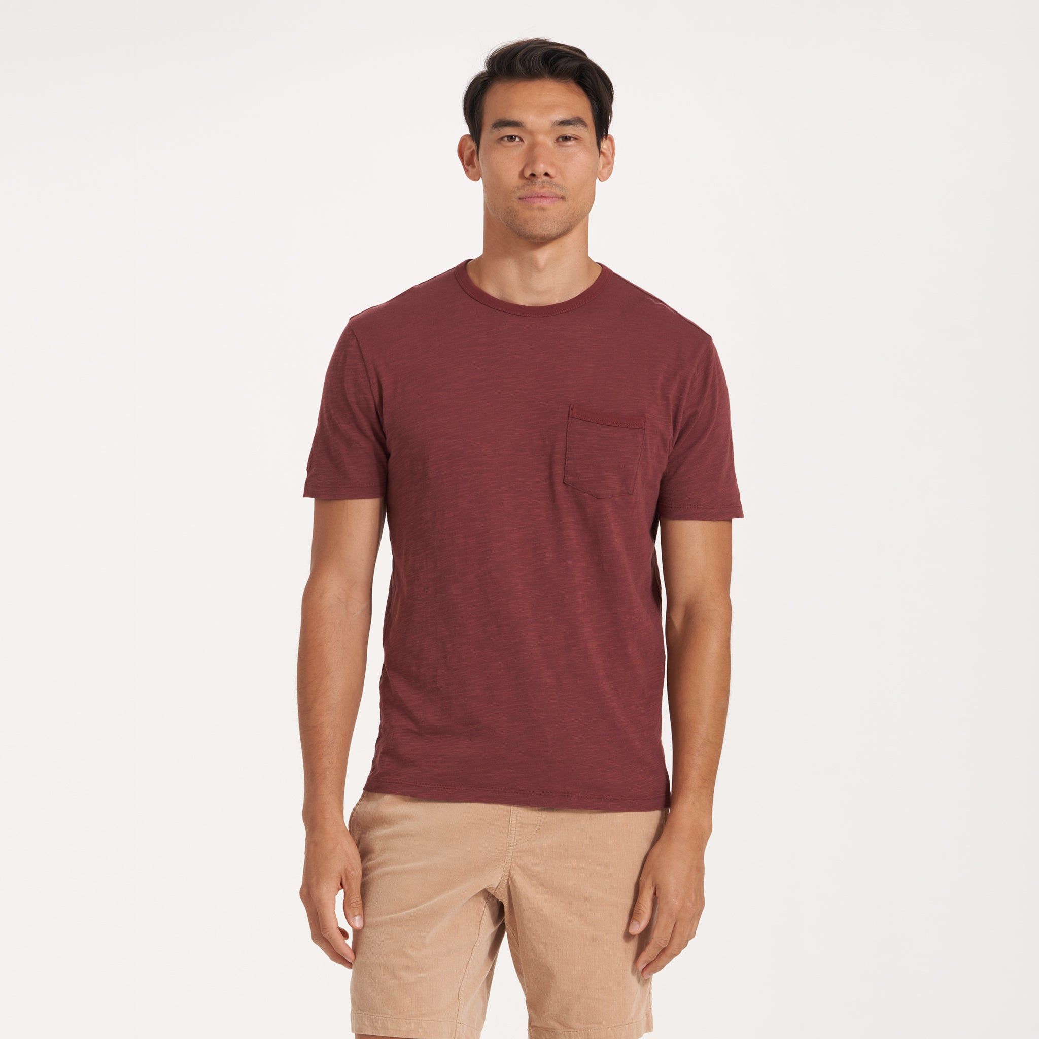 The Rise Tee | Russet sold by Vuori product image thumbnail 2