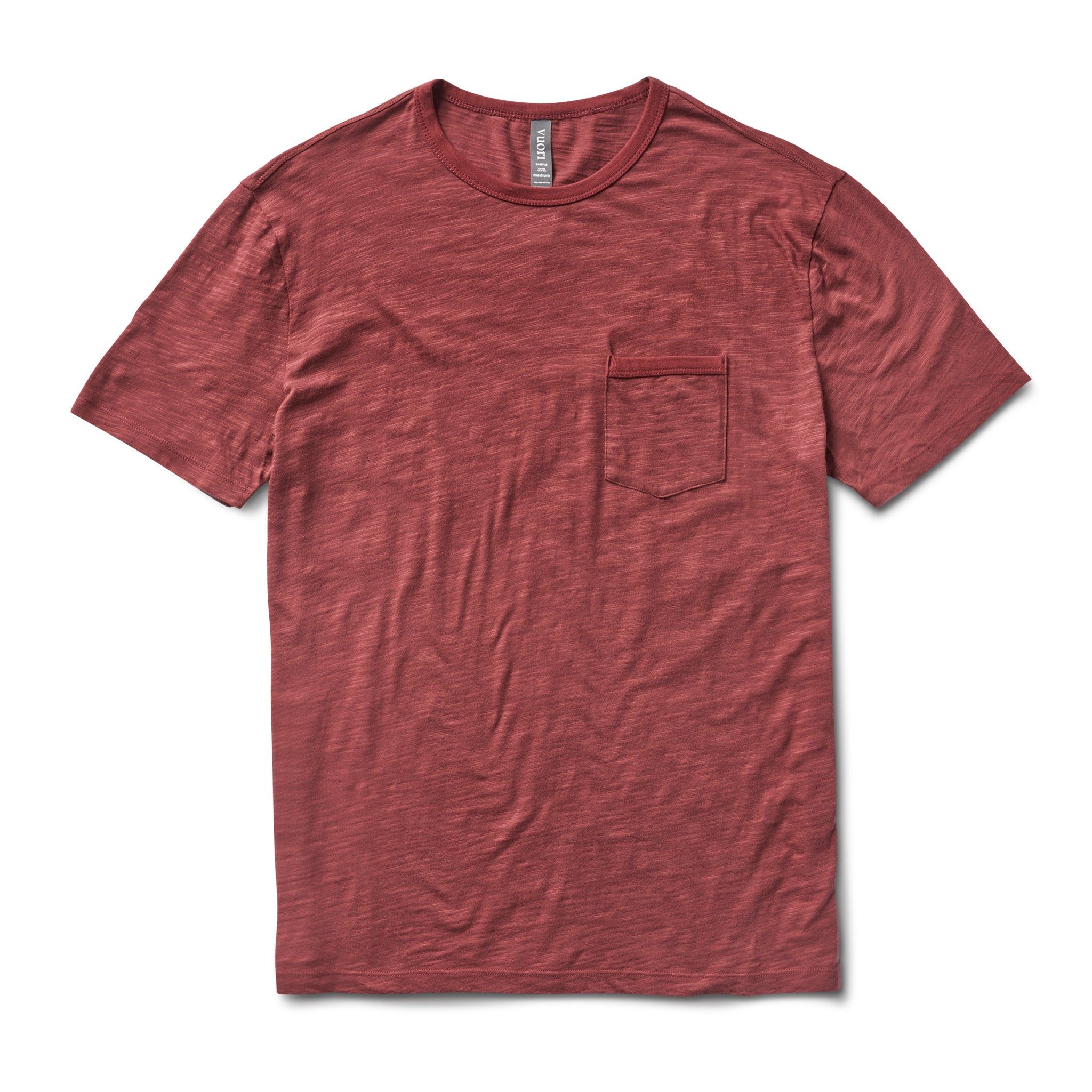 The Rise Tee | Russet sold by Vuori