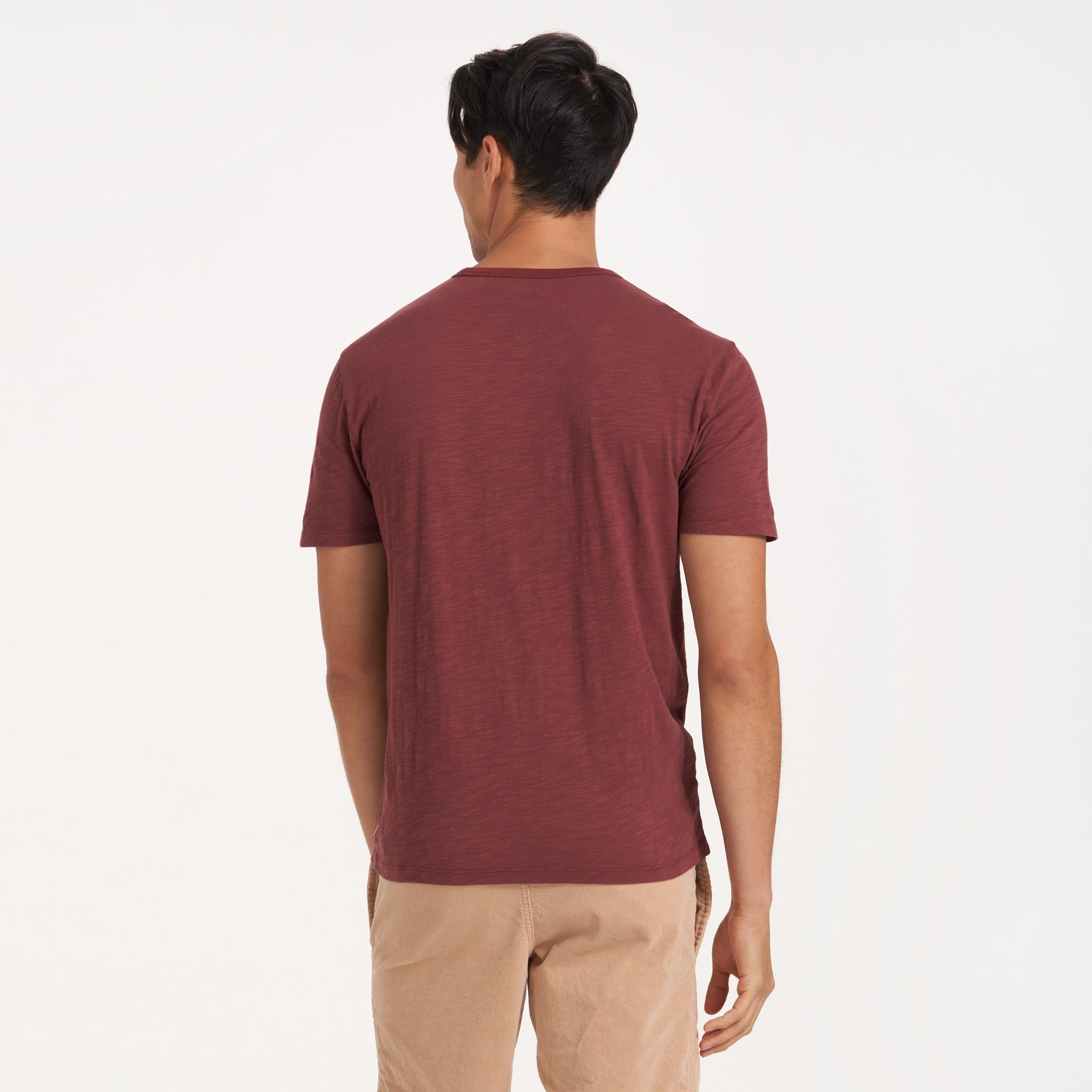 The Rise Tee | Russet sold by Vuori product image thumbnail 5