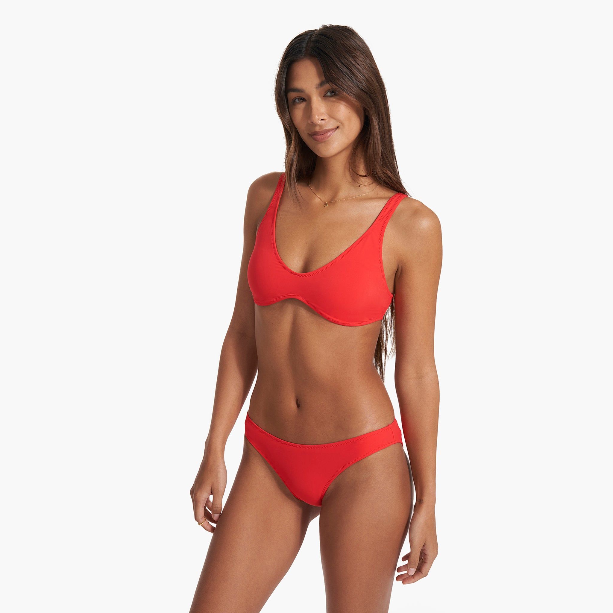 Aqua Triangle Top | Vermillion sold by Vuori product image thumbnail 2