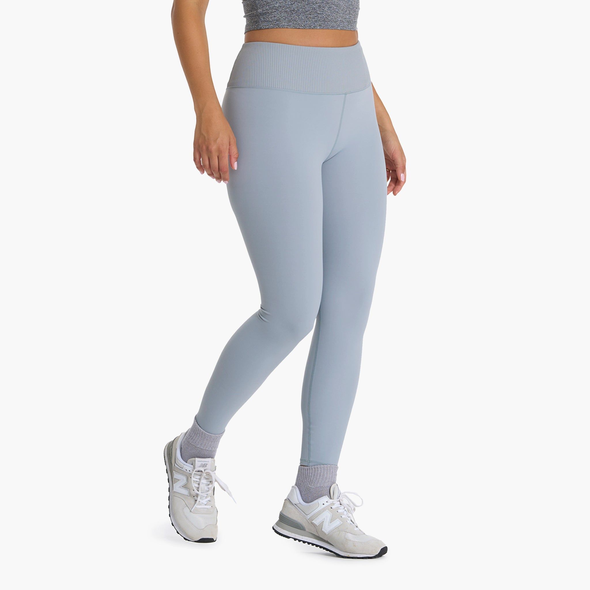 Rib Studio Legging | Light Cloud sold by Vuori product image thumbnail 7