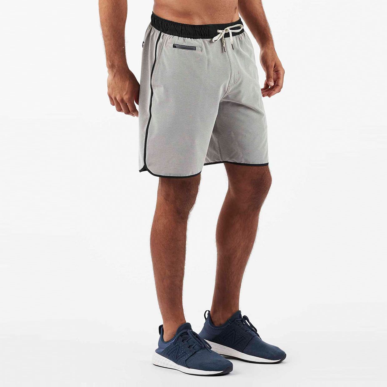 Banks Short | Engineered Grey Stripe sold by Vuori product image thumbnail 2