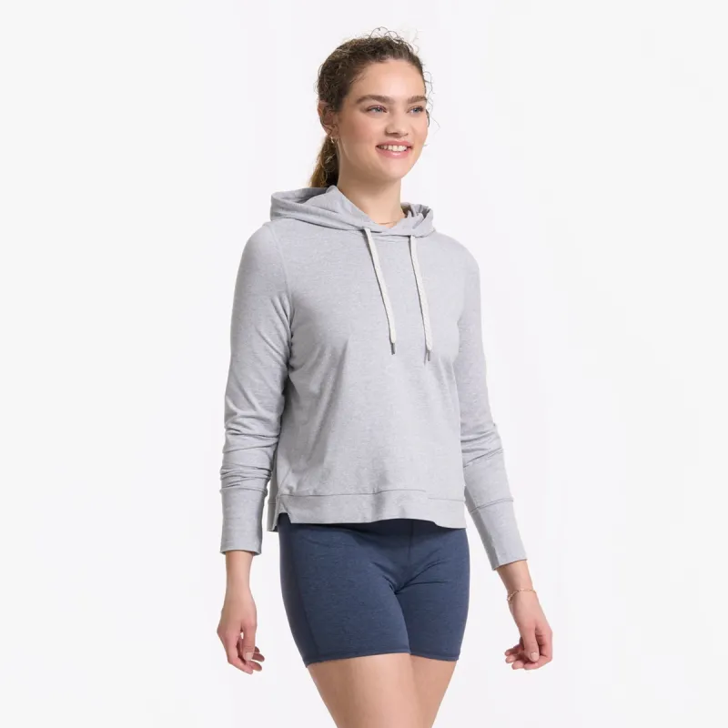 Halo Essential Hoodie | Pale Grey Heather sold by Vuori