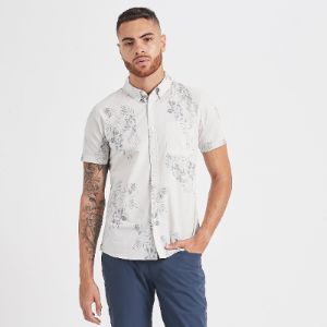 Crest Short Sleeve Button-Down | Salt Vintage Floral sold by Vuori
