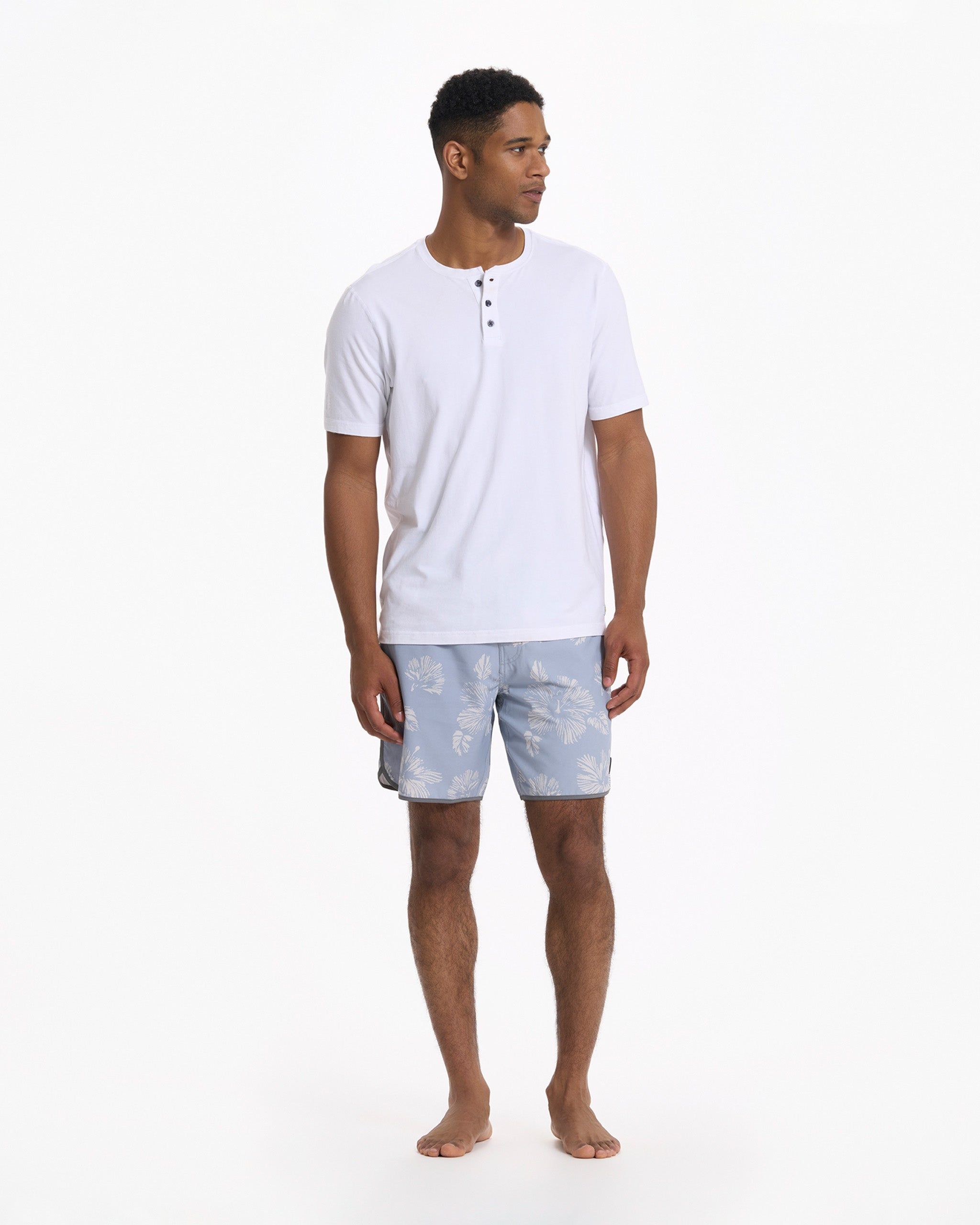 Cruise Boardshort | Light Cloud Kona sold by Vuori product image thumbnail 5