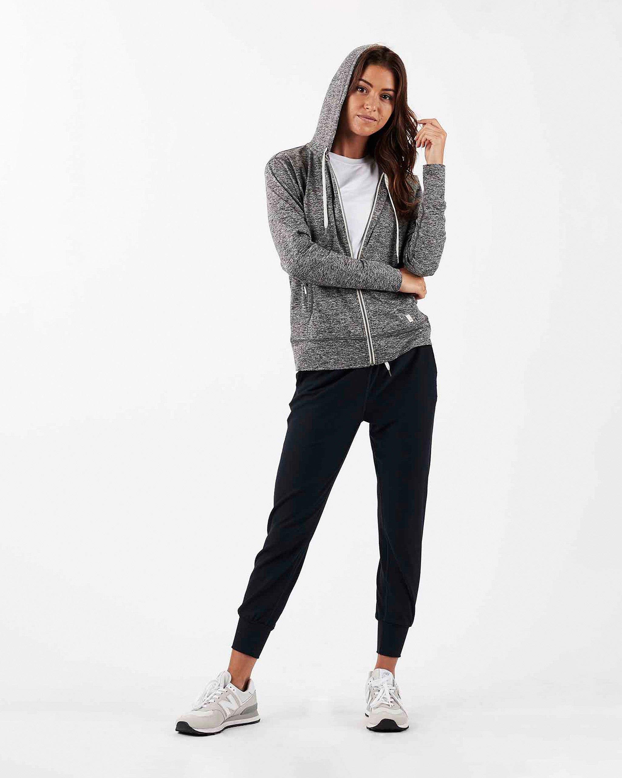 Halo Performance Hoodie | Heather Grey sold by Vuori product image thumbnail 4