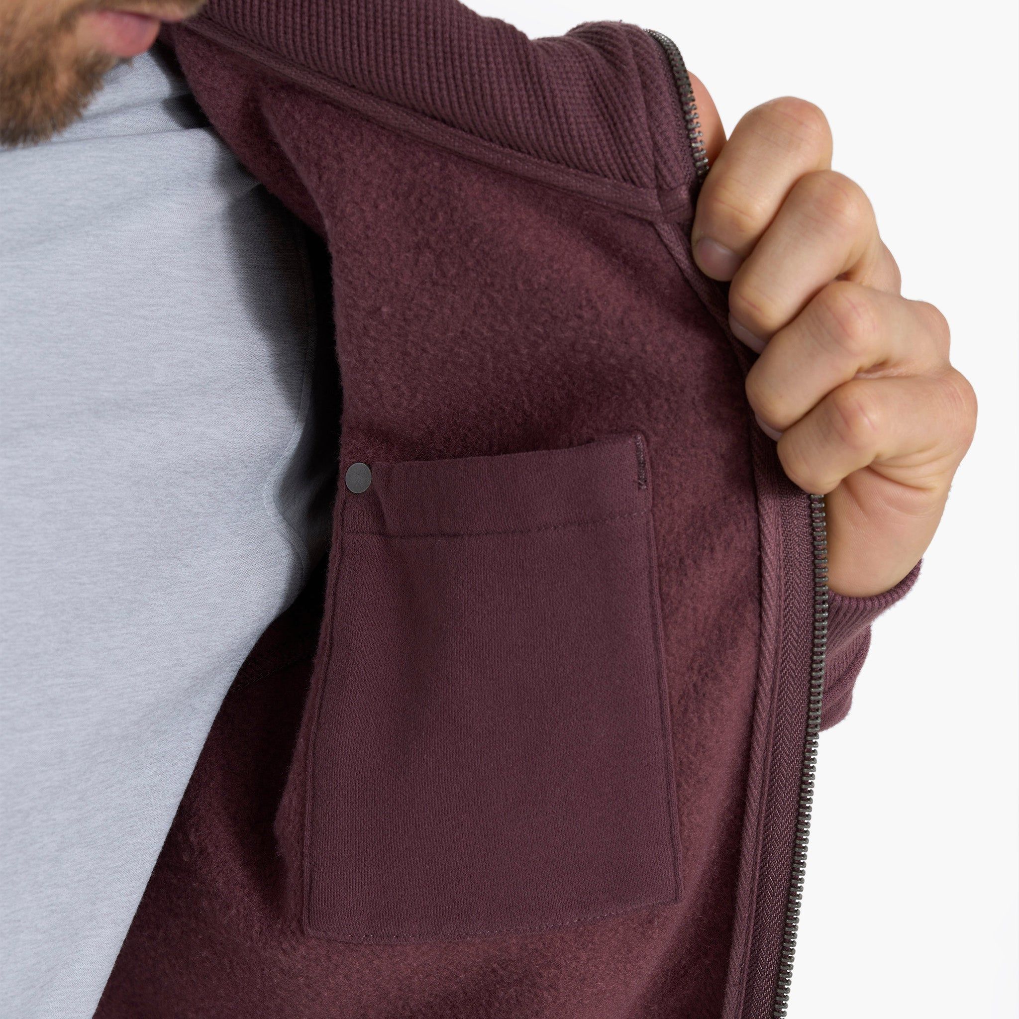 Seaside Hoodie | Chestnut sold by Vuori product image thumbnail 7