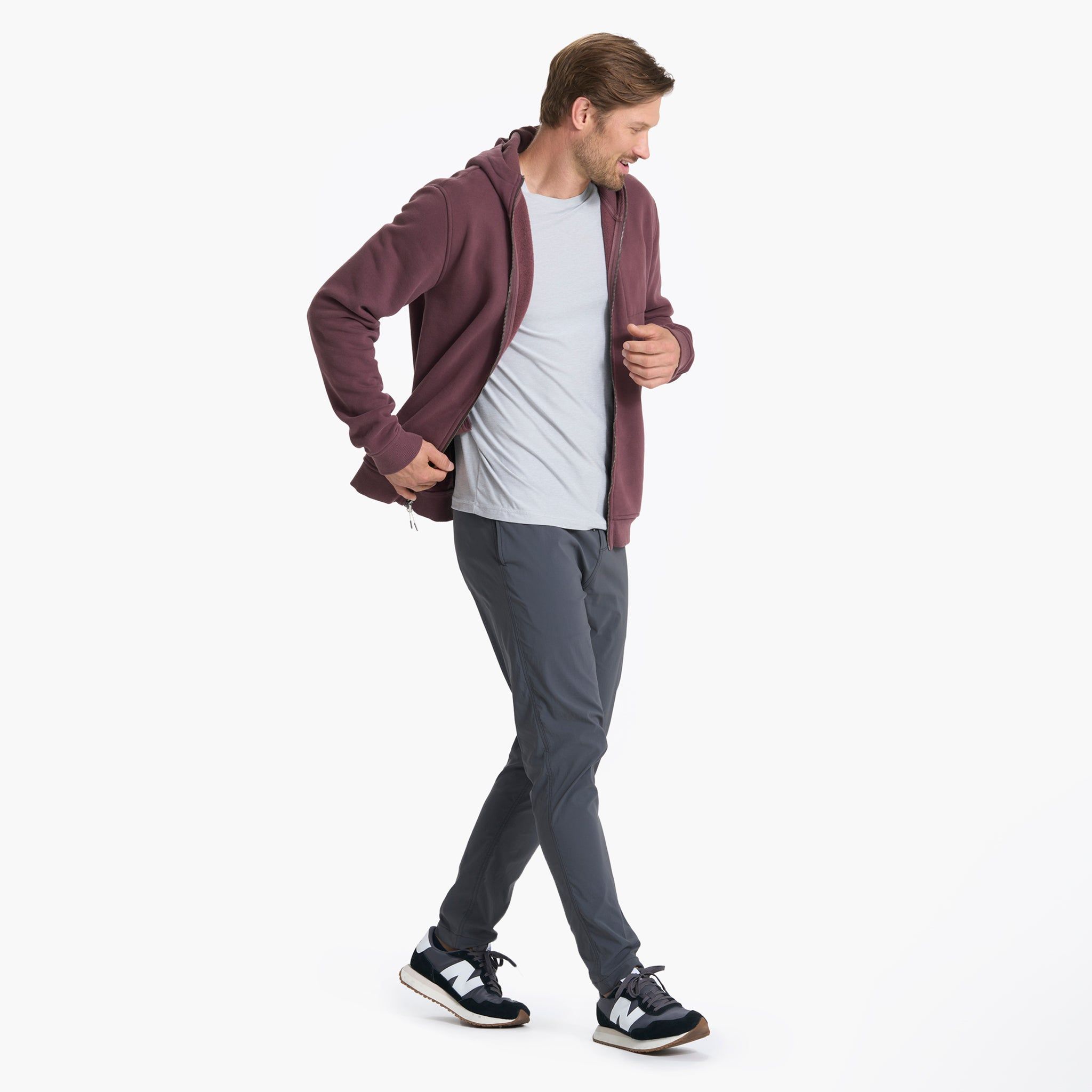 Seaside Hoodie | Chestnut sold by Vuori product image thumbnail 6