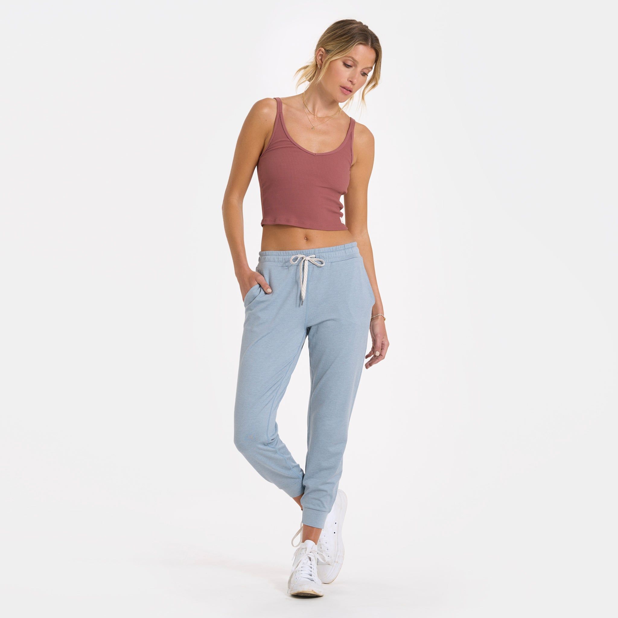 Performance Jogger | Light Cloud Heather sold by Vuori product image thumbnail 4