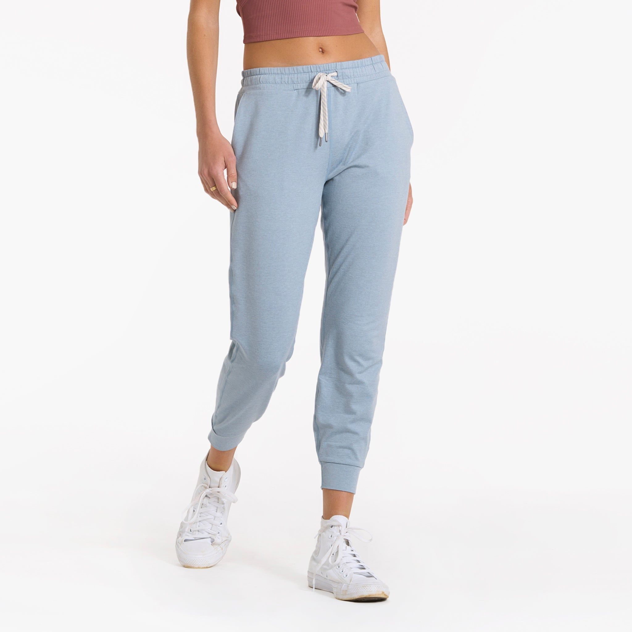 Performance Jogger | Light Cloud Heather sold by Vuori