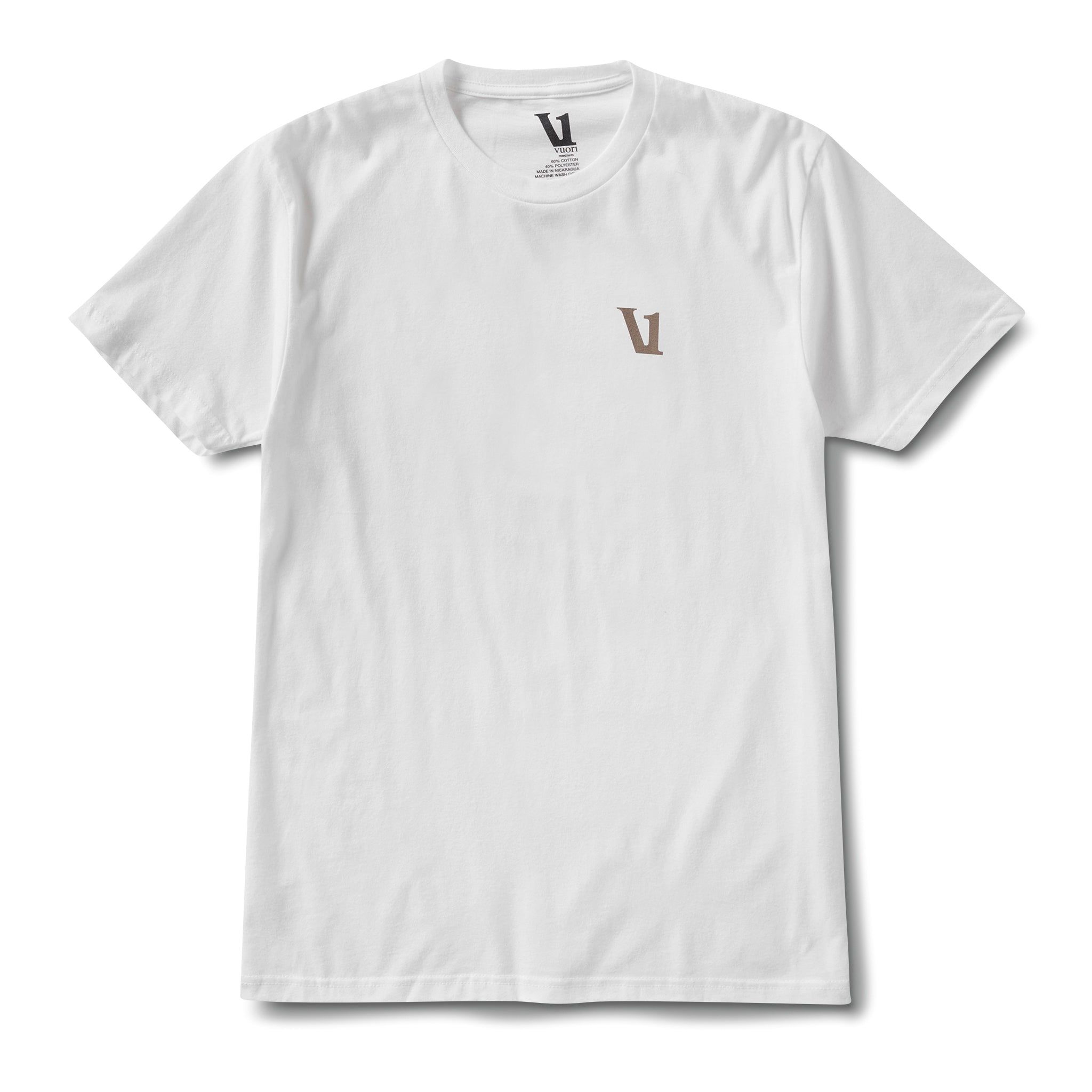 Land to Sea Tee | White sold by Vuori