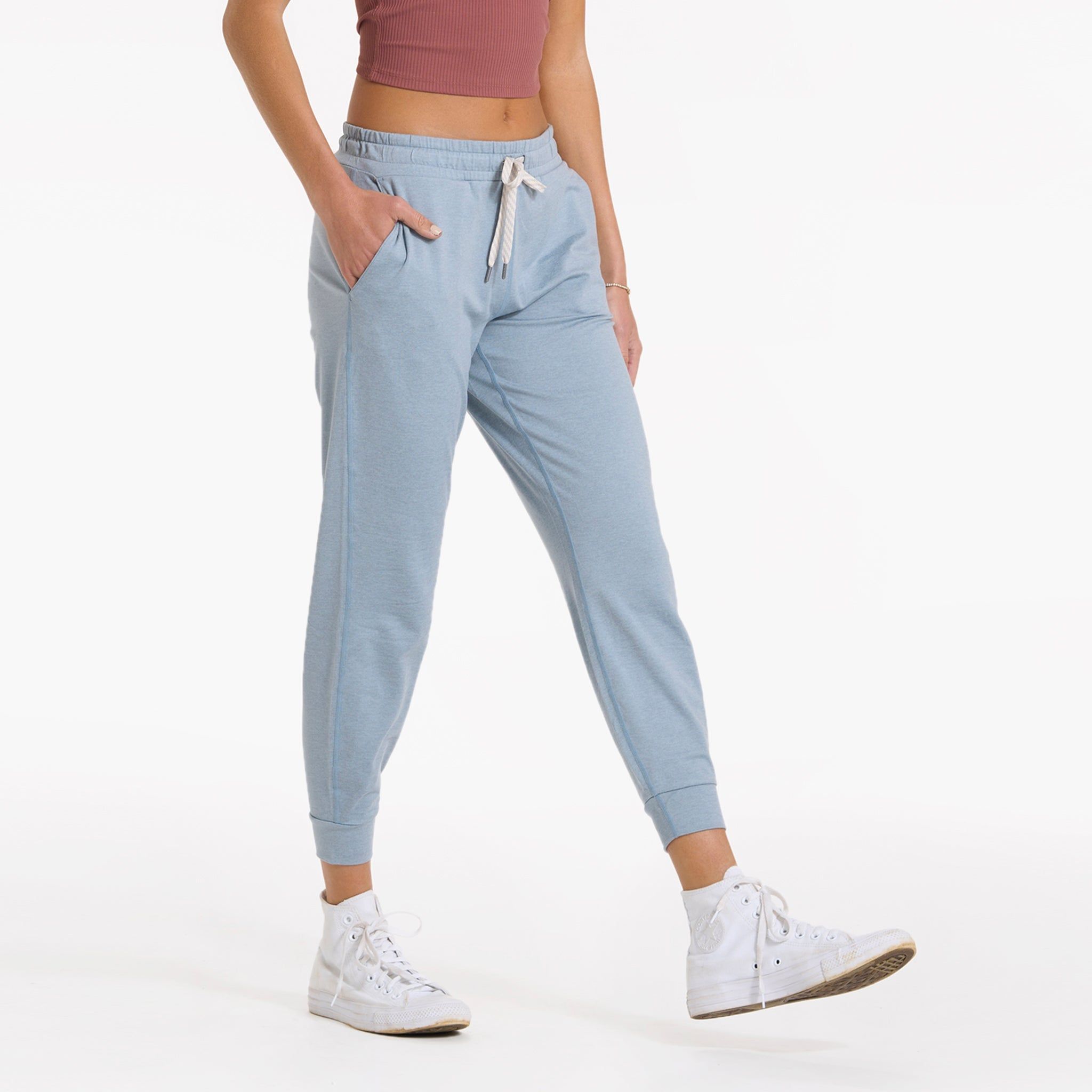 Performance Jogger | Light Cloud Heather sold by Vuori product image thumbnail 2