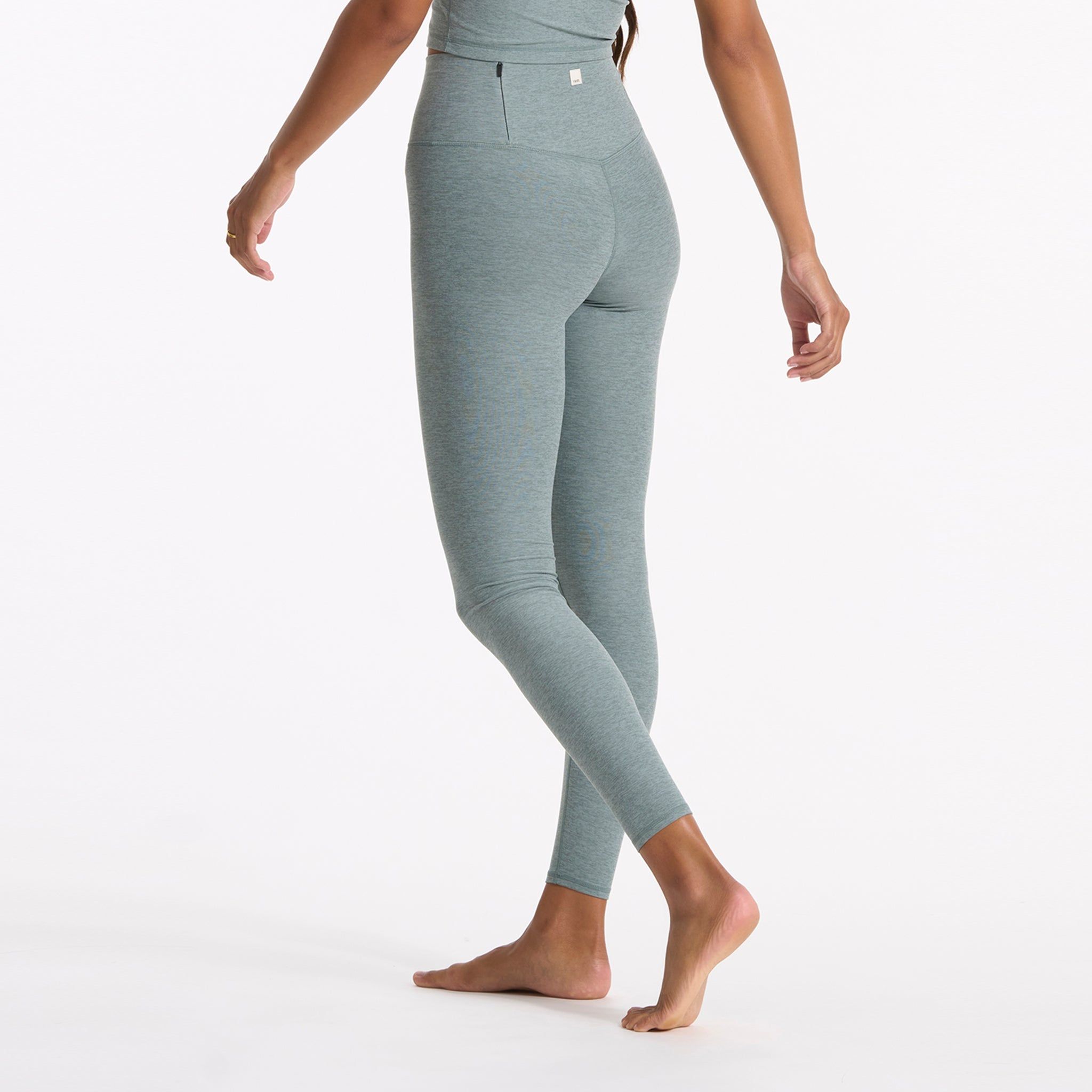 Clean Elevation Legging-Long | Stormy Heather sold by Vuori product image thumbnail 4