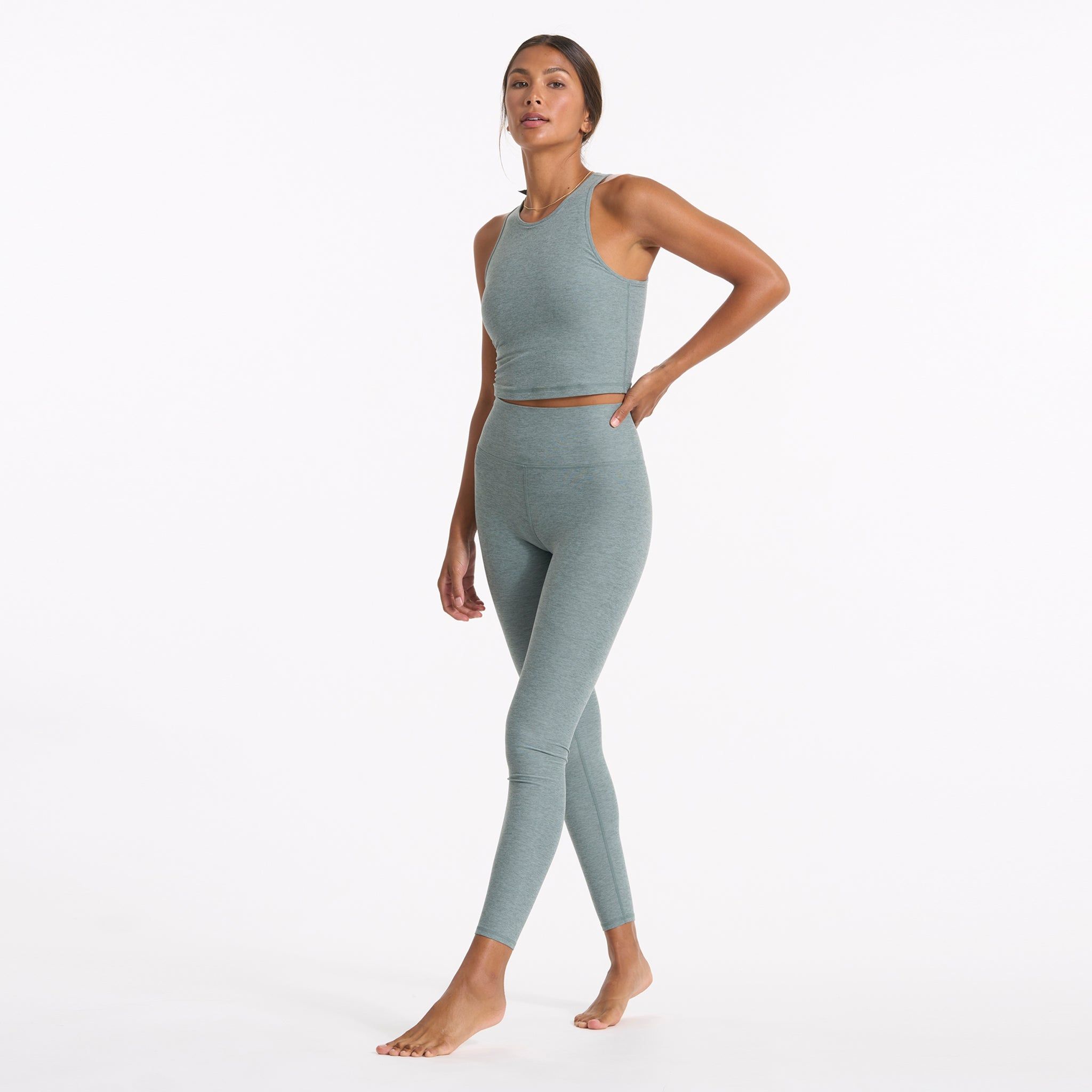 Clean Elevation Legging-Long | Stormy Heather sold by Vuori product image thumbnail 5