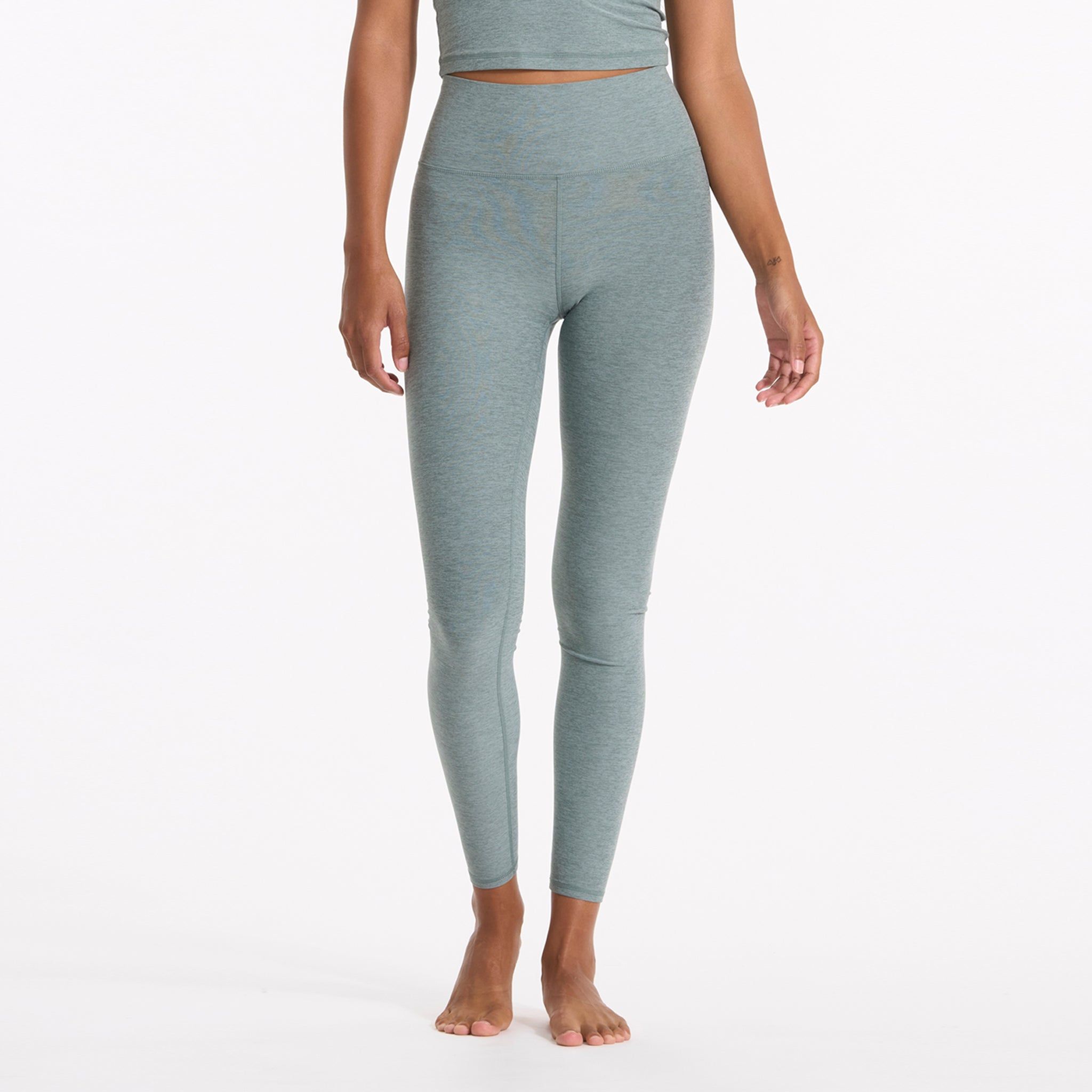 Clean Elevation Legging-Long | Stormy Heather sold by Vuori