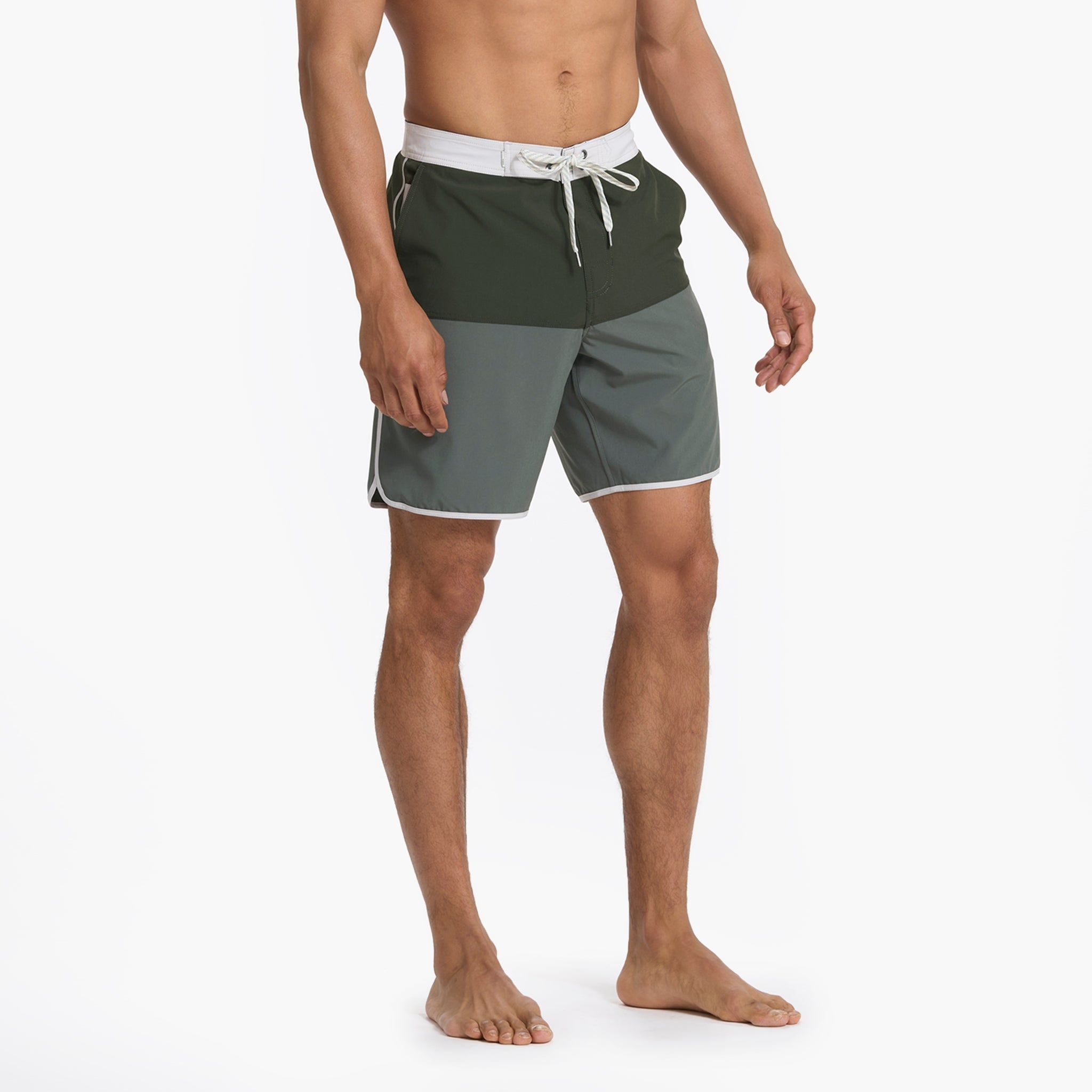 Cruise Boardshort | Dusty Pine Colorblock sold by Vuori product image thumbnail 3