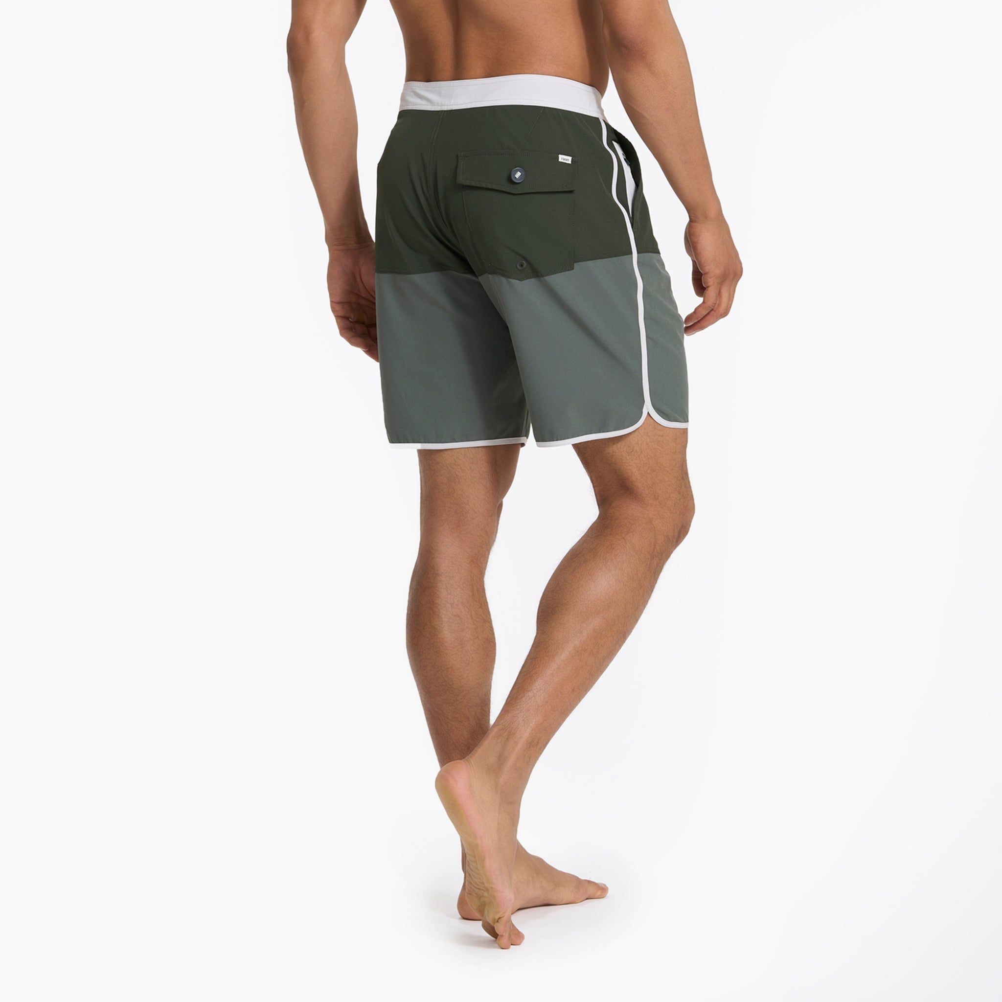 Cruise Boardshort | Dusty Pine Colorblock sold by Vuori product image thumbnail 4