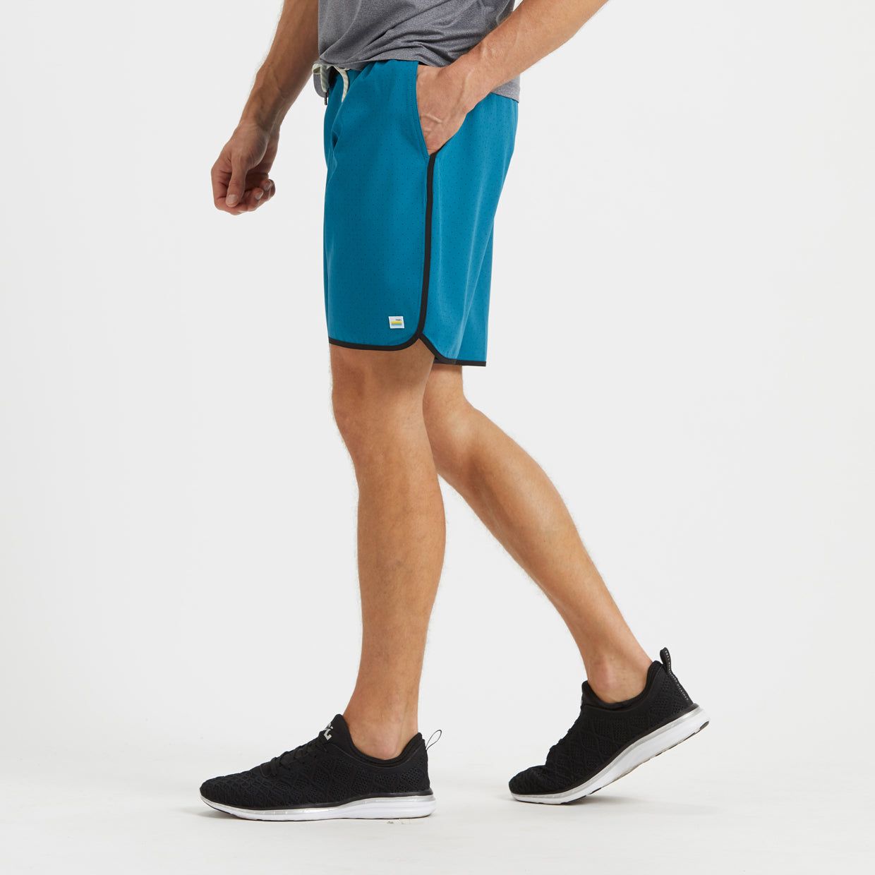 Banks Short | Sapphire Micro Dot sold by Vuori product image thumbnail 3