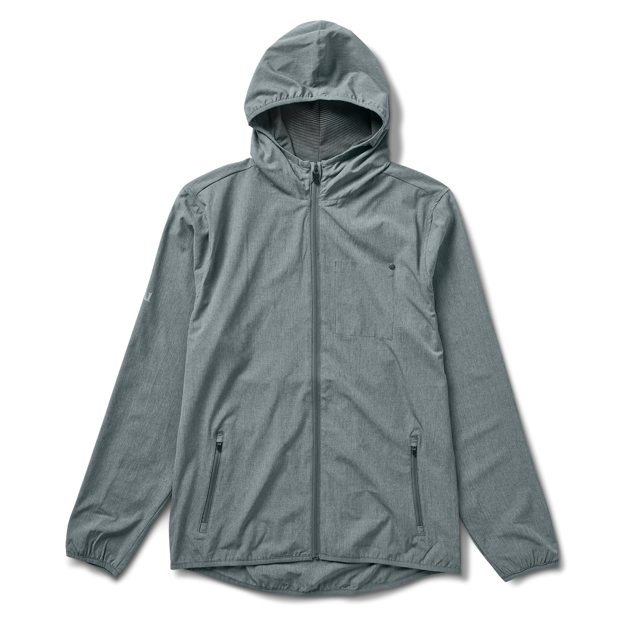 Outdoor Trainer Shell | Dusty Pine Linen Texture sold by Vuori