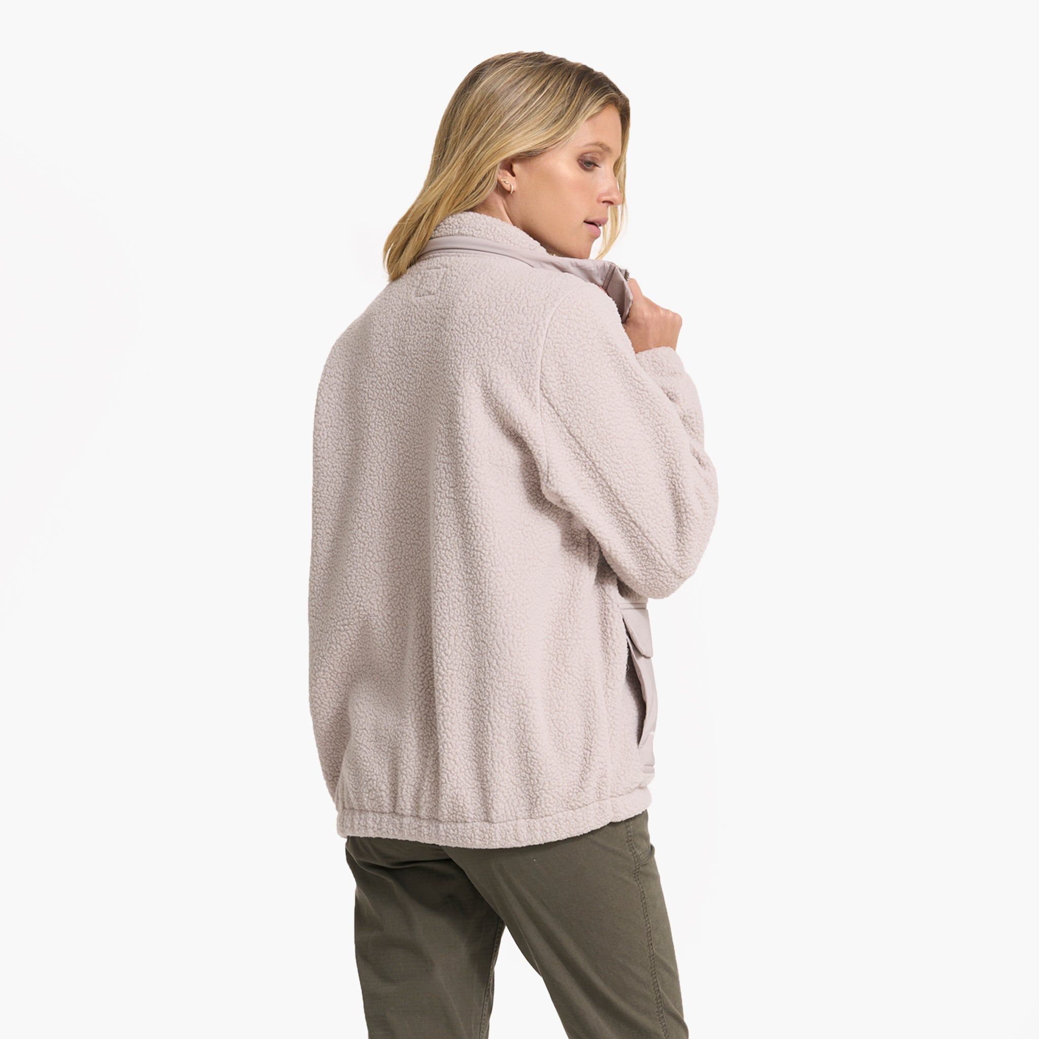 Utility Sherpa Jacket | Dark Salt sold by Vuori product image thumbnail 4