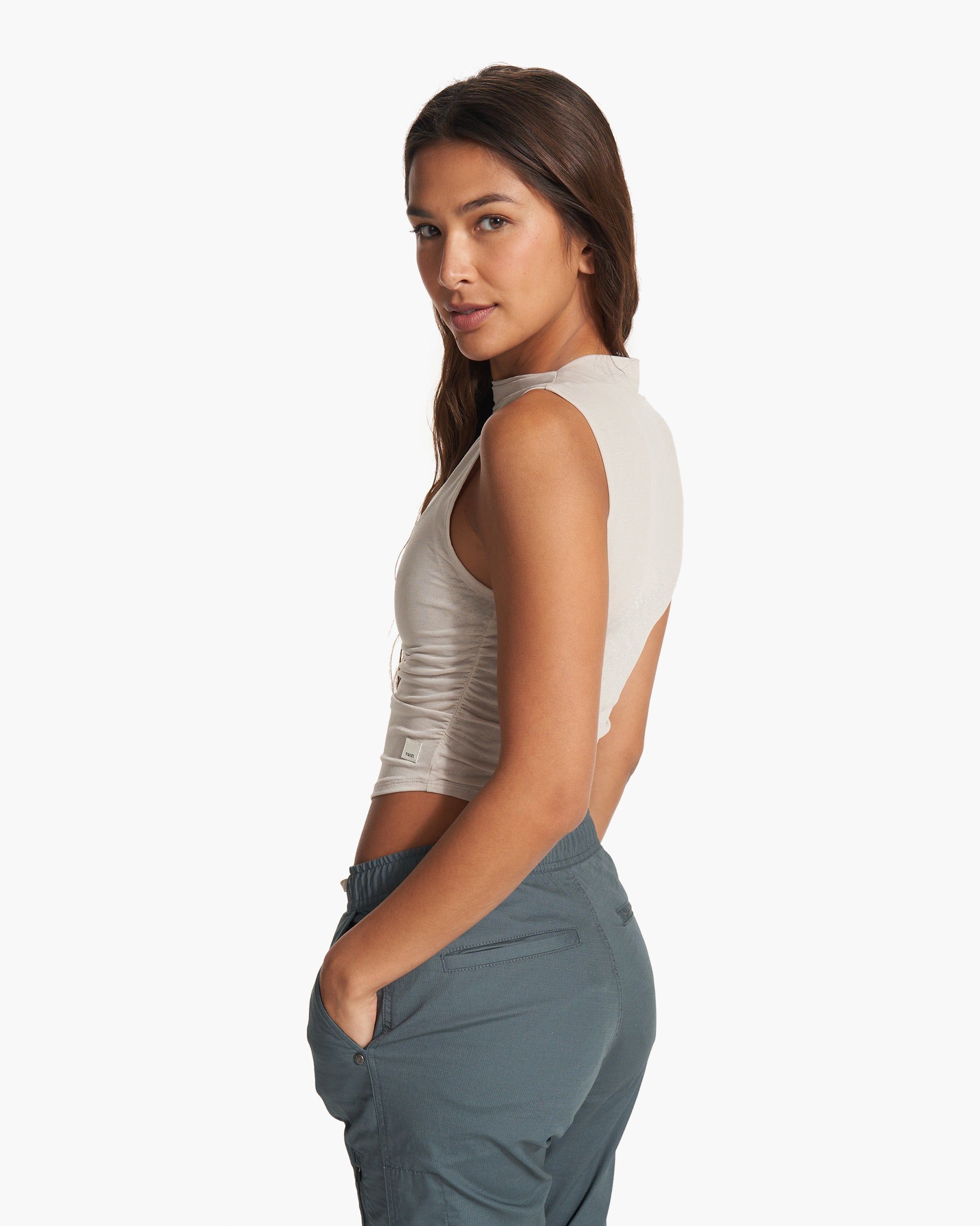Westerlies Mock Tank | Suede sold by Vuori product image thumbnail 2