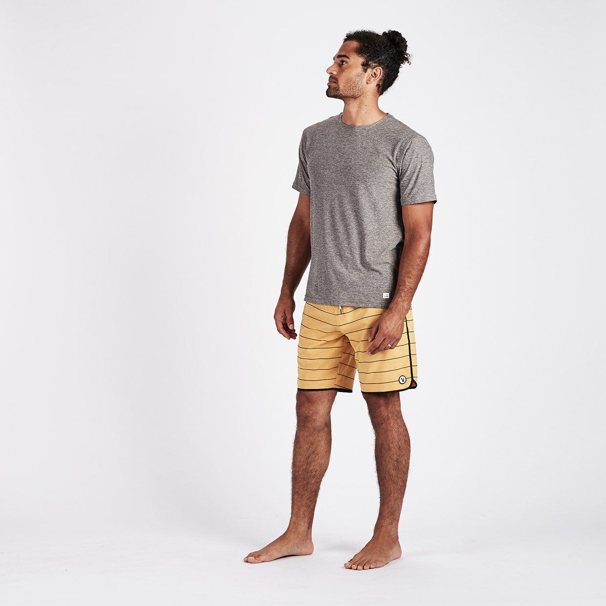 Cruise Boardshort | Saffron Stripe sold by Vuori product image thumbnail 5
