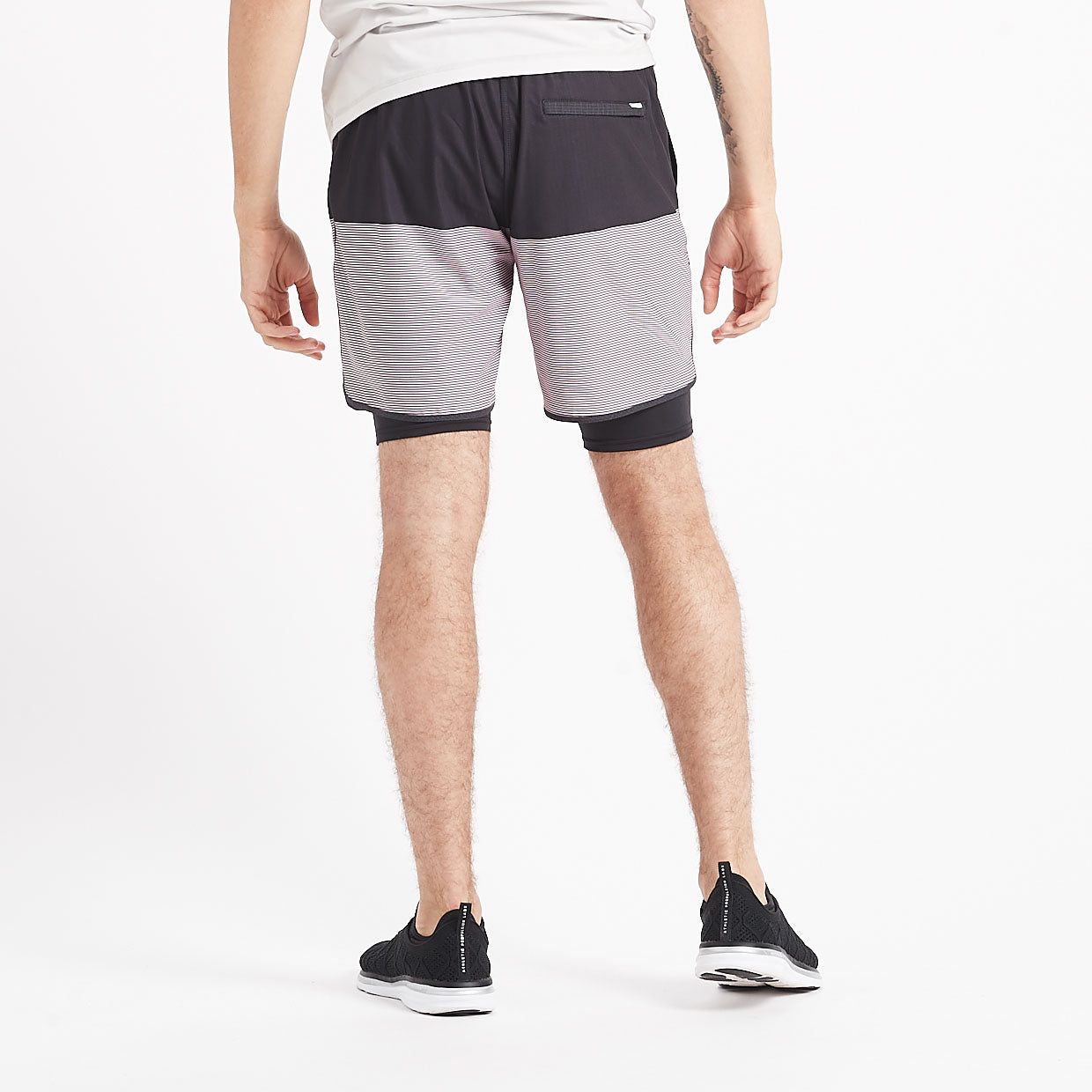 Stockton Short | Black Fig Stripe sold by Vuori product image thumbnail 4
