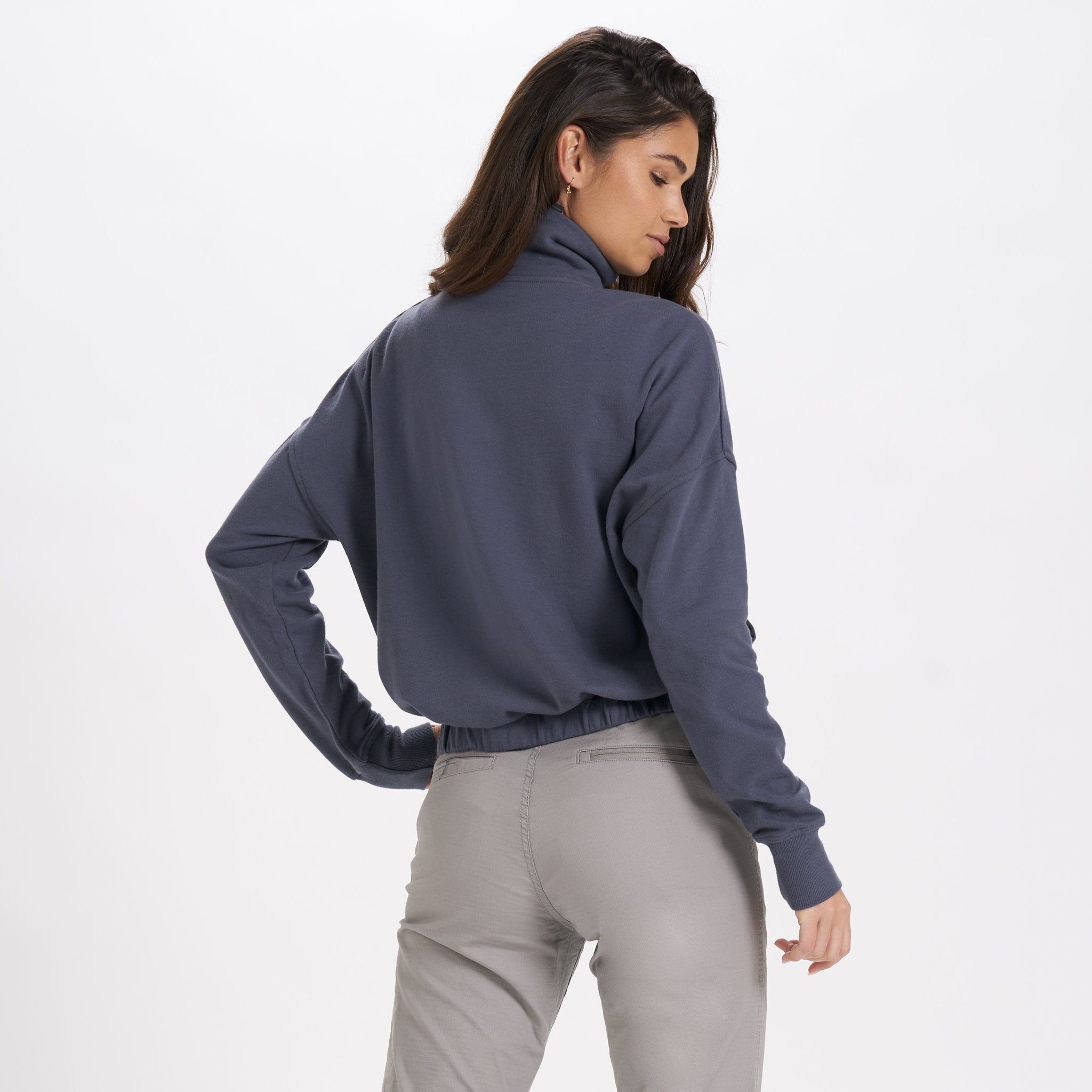 Sunnyside Half Zip | Azure sold by Vuori product image thumbnail 3