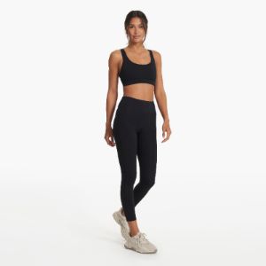 Stride Bra | Black sold by Vuori