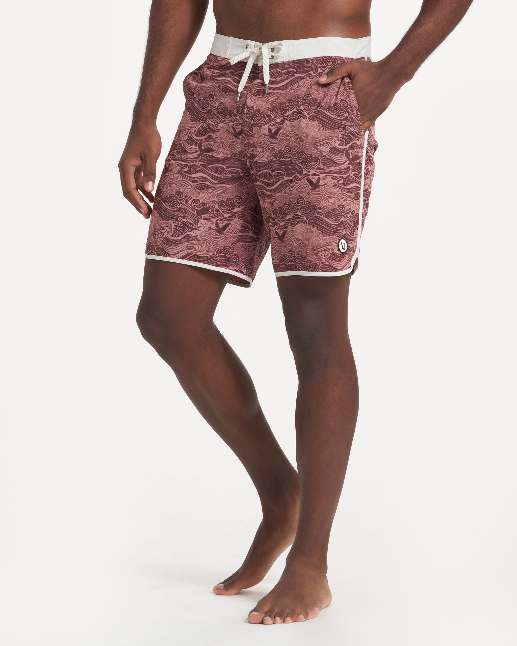 Cruise Boardshort | Cedar Vintage Ocean sold by Vuori product image thumbnail 3