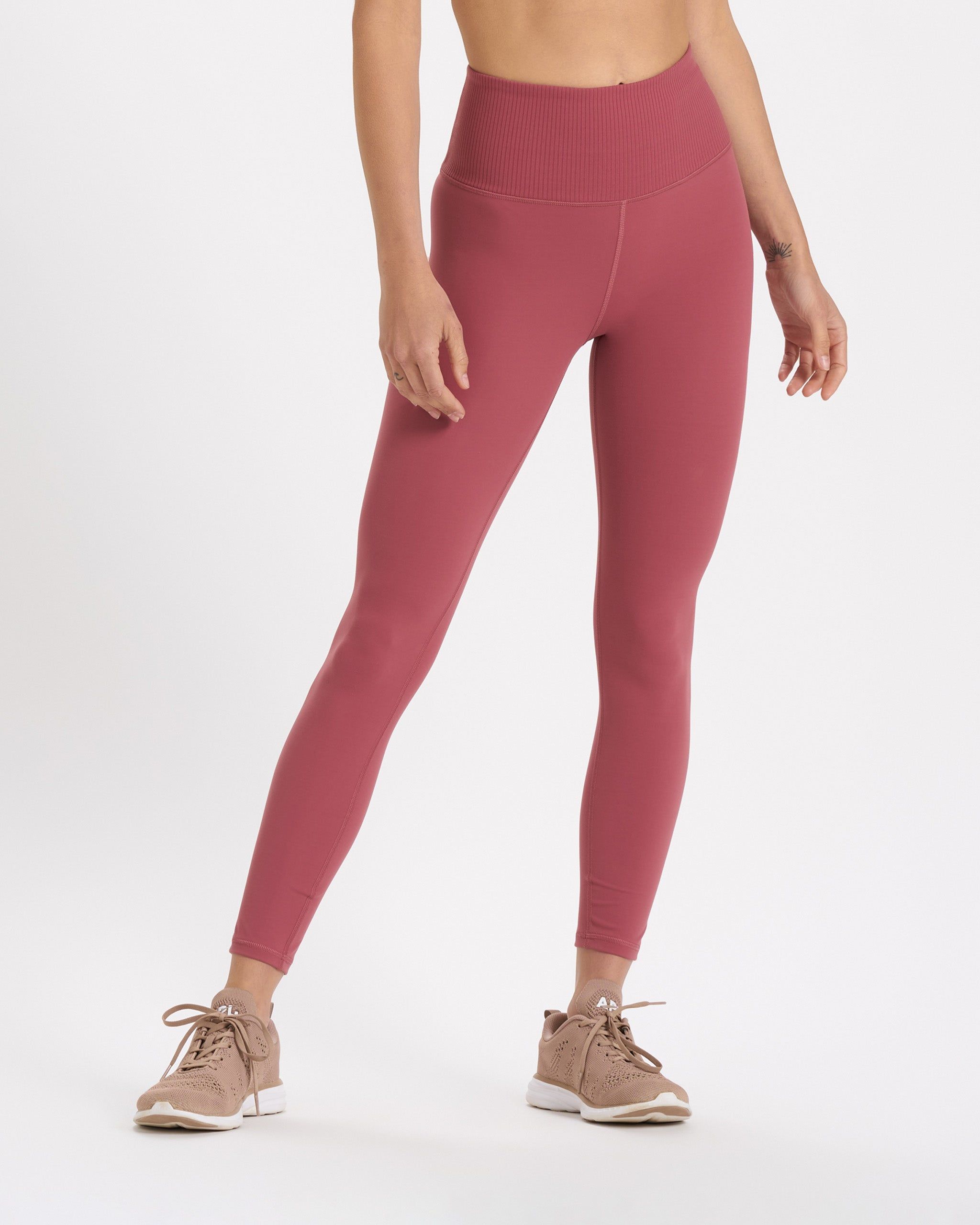 Rib Studio Legging | Desert Rose sold by Vuori product image thumbnail 2
