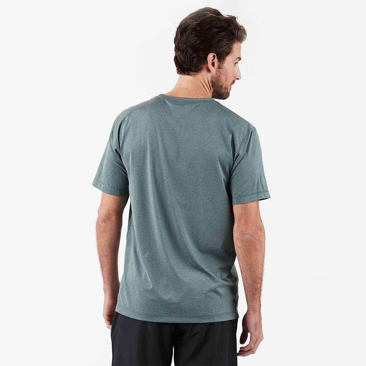 Tradewind Performance Tee | Canyon Heather sold by Vuori