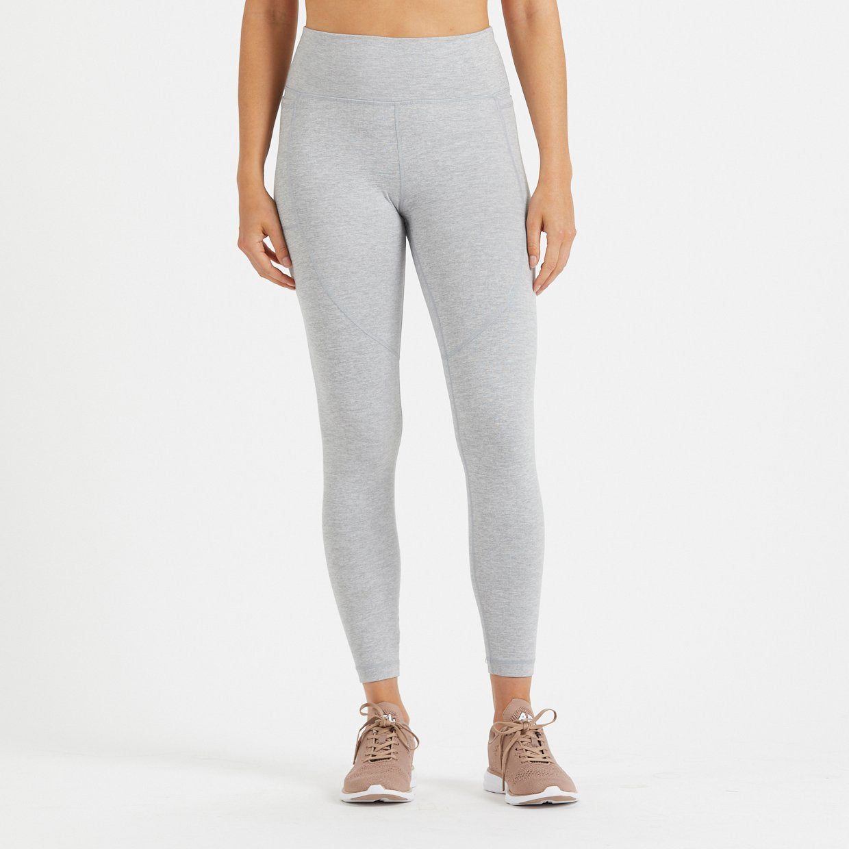 Elevation Performance Legging | Light Heather Grey sold by Vuori