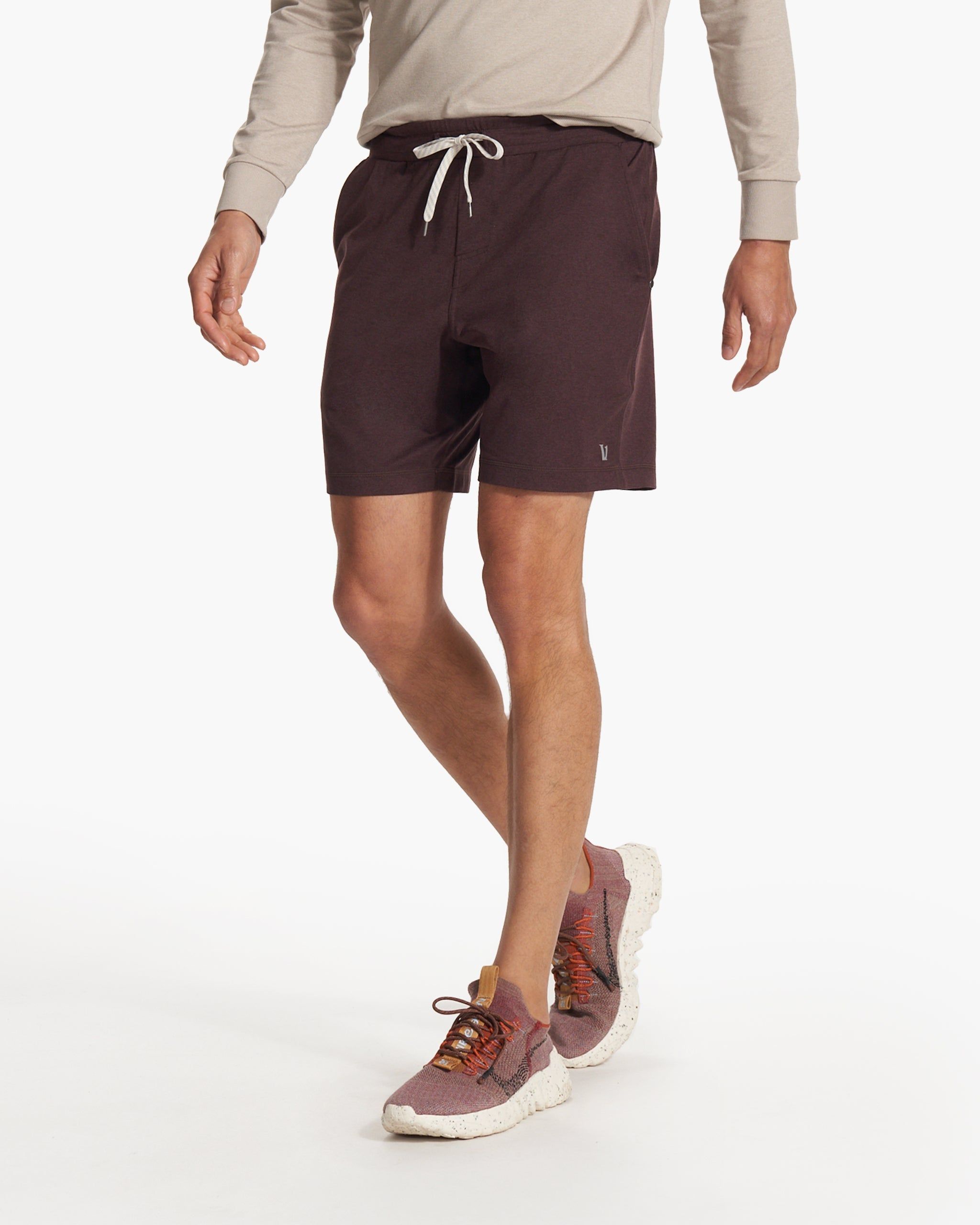 Ponto Short | Mahogany Heather sold by Vuori product image thumbnail 4