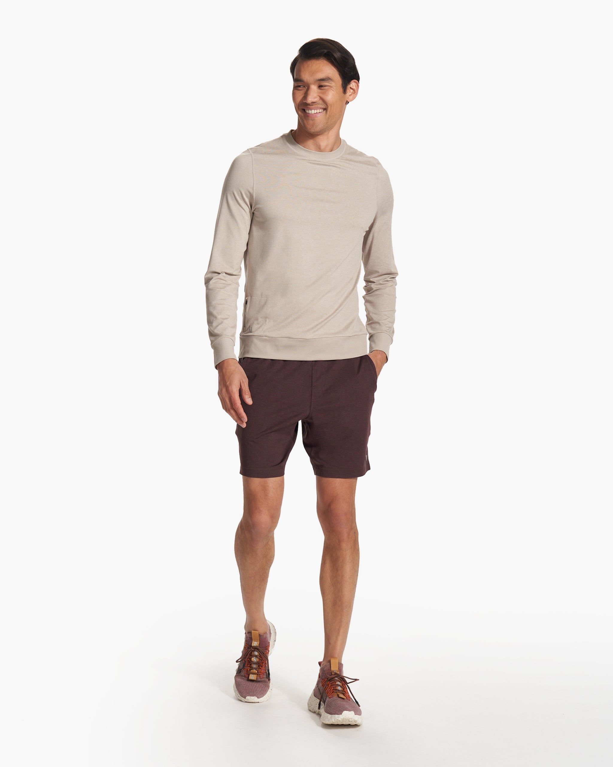 Ponto Short | Mahogany Heather sold by Vuori product image thumbnail 6