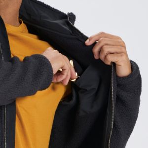 Alpine Sherpa Jacket | Black sold by Vuori