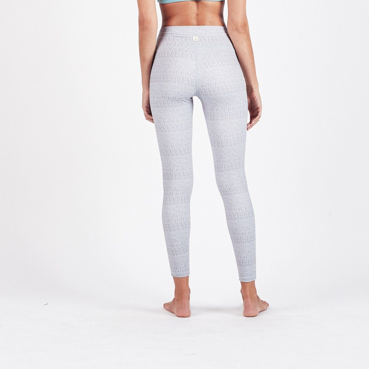 Vibes Mid Rise Legging | Grey Arrow Texture sold by Vuori product image thumbnail 3
