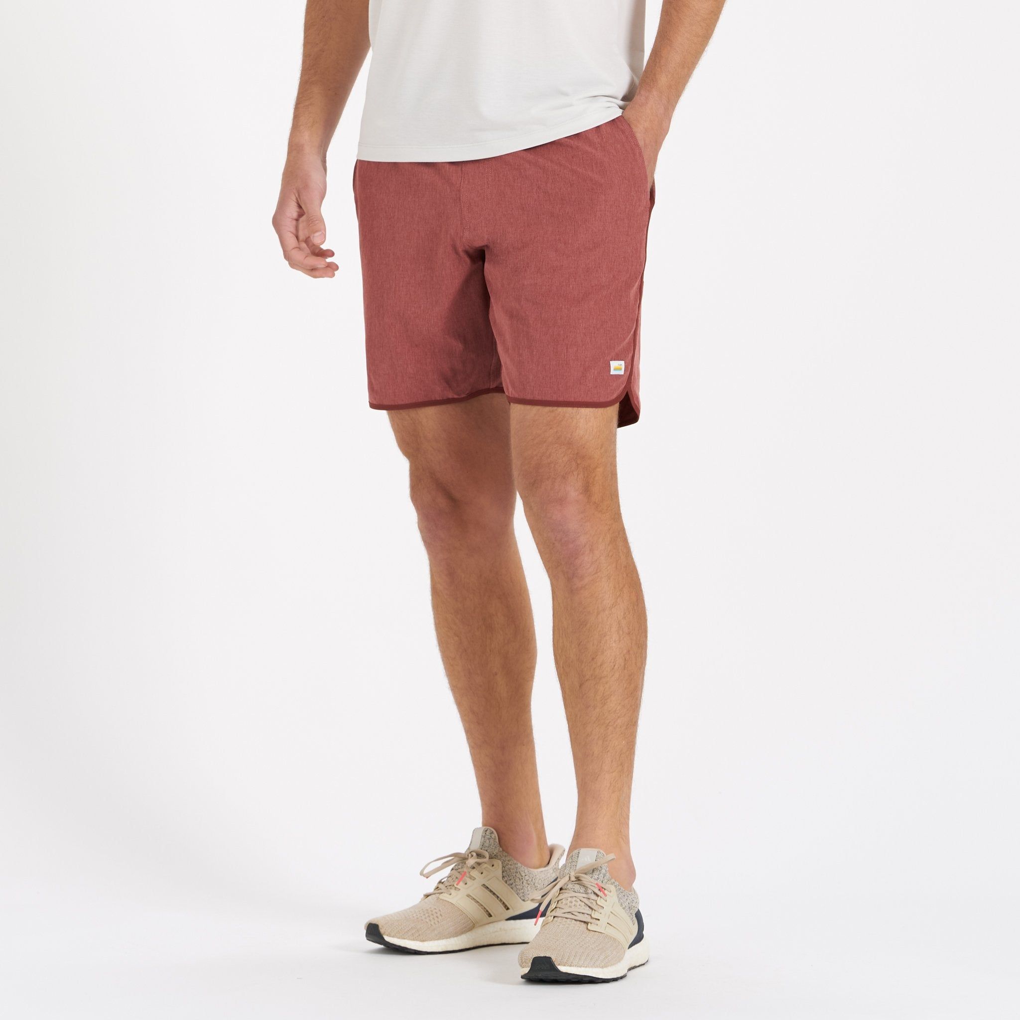 Banks Short | Red Clay Linen Texture sold by Vuori product image thumbnail 2