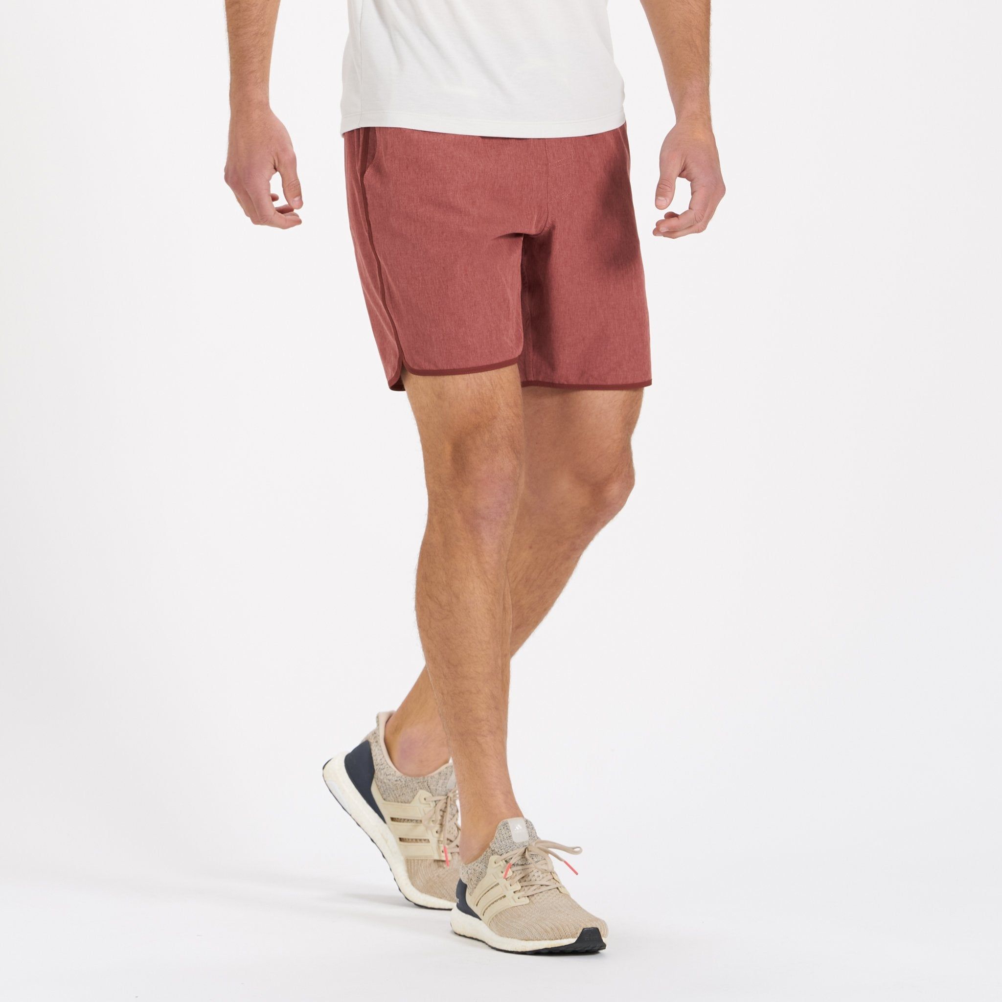 Banks Short | Red Clay Linen Texture sold by Vuori product image thumbnail 3