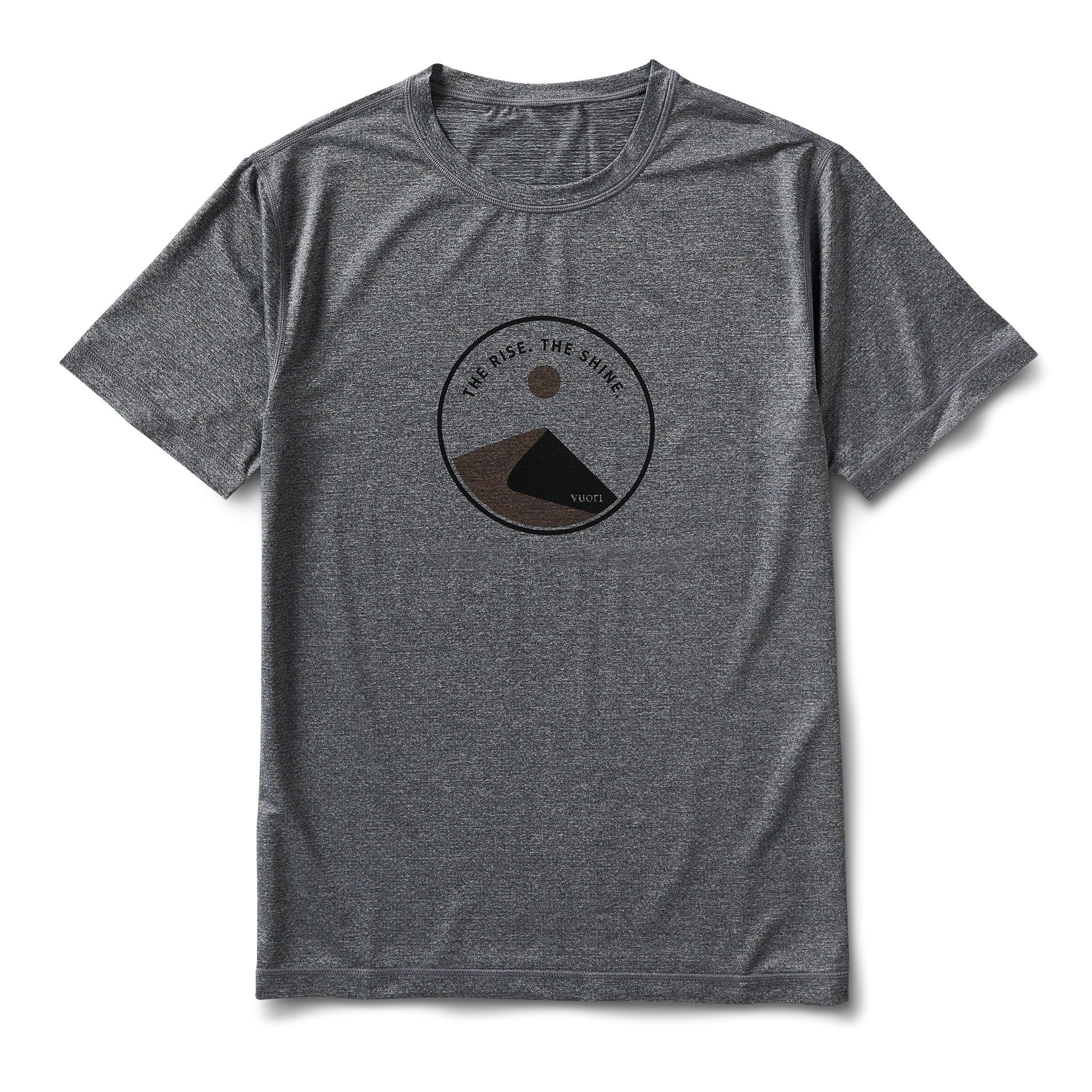 Dunes Tech Tee | Heather Grey sold by Vuori