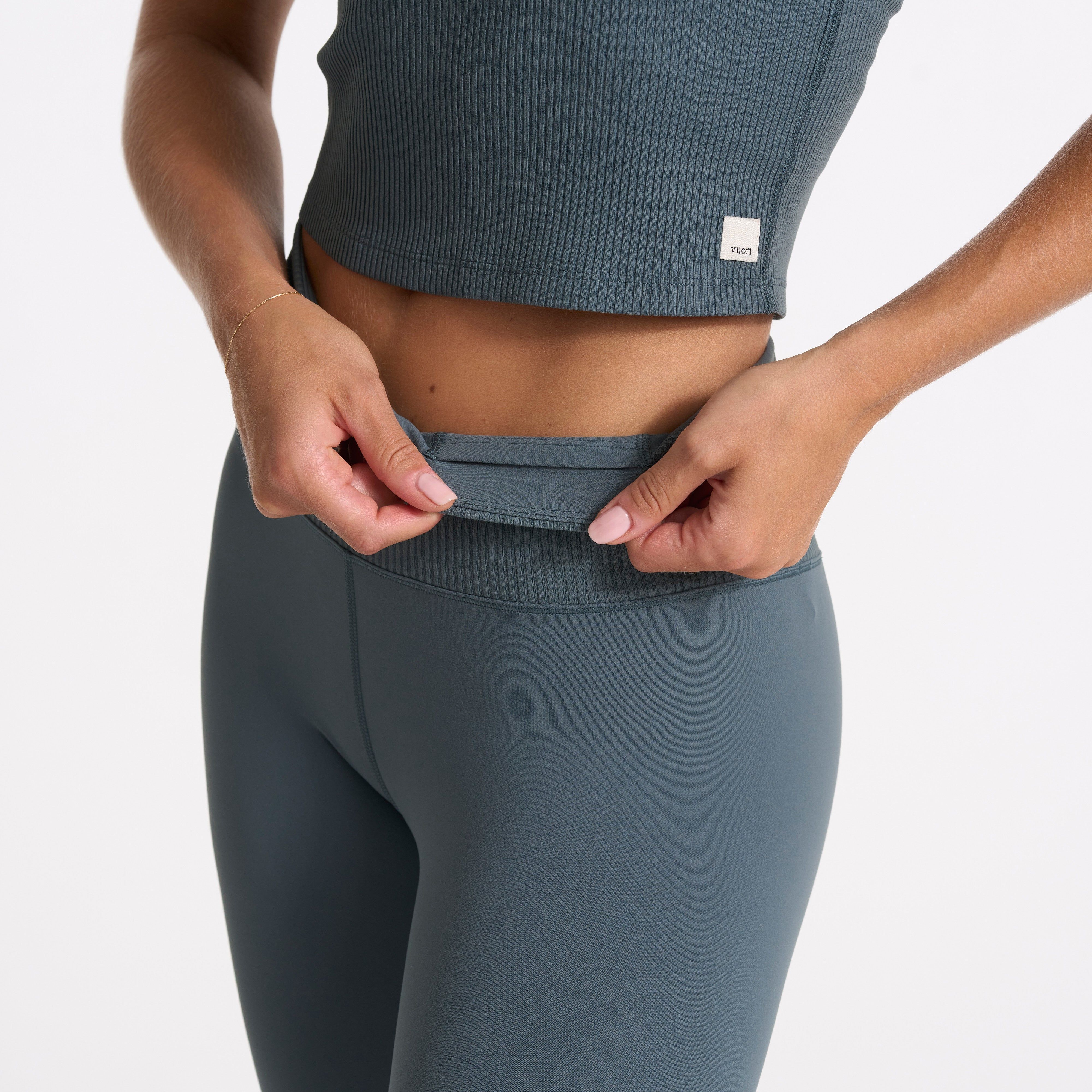 Rib Studio Legging | Stone sold by Vuori product image thumbnail 4