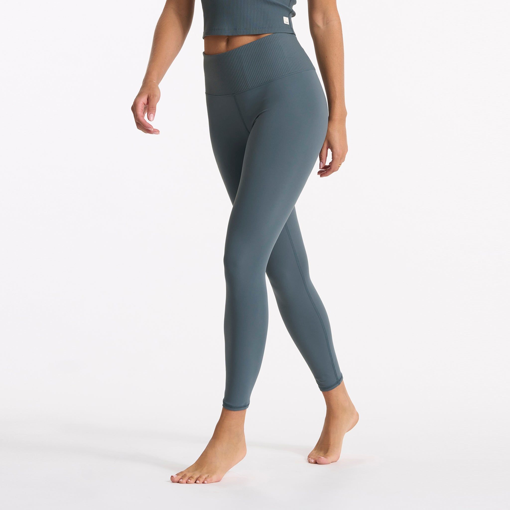 Rib Studio Legging | Stone sold by Vuori product image thumbnail 3