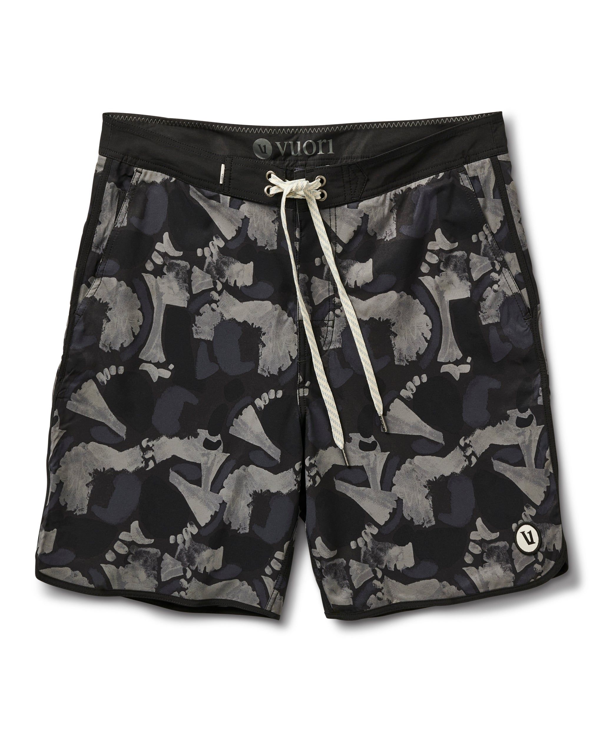 Cruise Boardshort | Black Abstract sold by Vuori